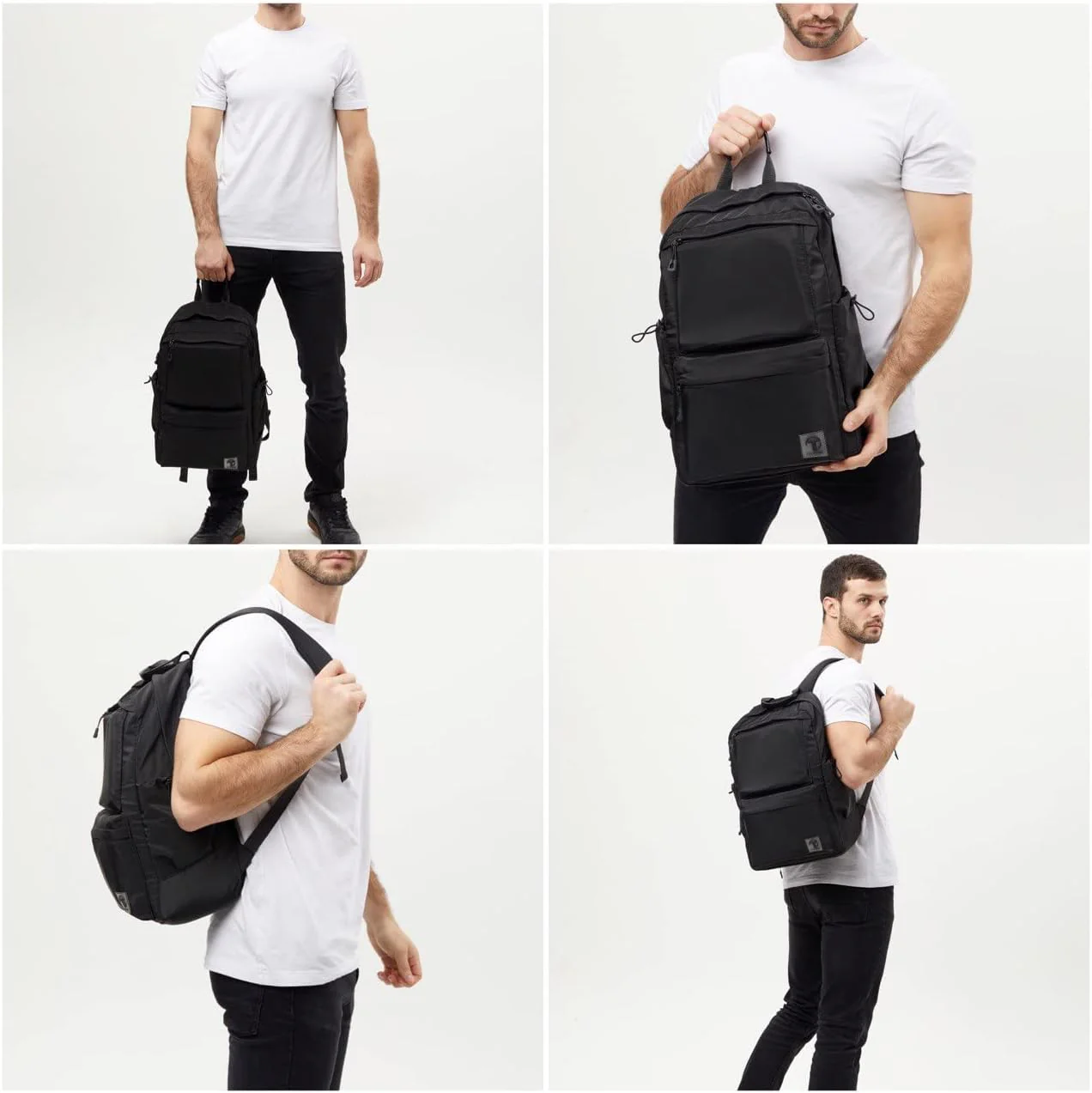Talmont Travel Backpack for Laptop Water Resistant Bookbag Computer Bag Gifts for Men & Women Fits 15.6 Inch Notebook - Image 12