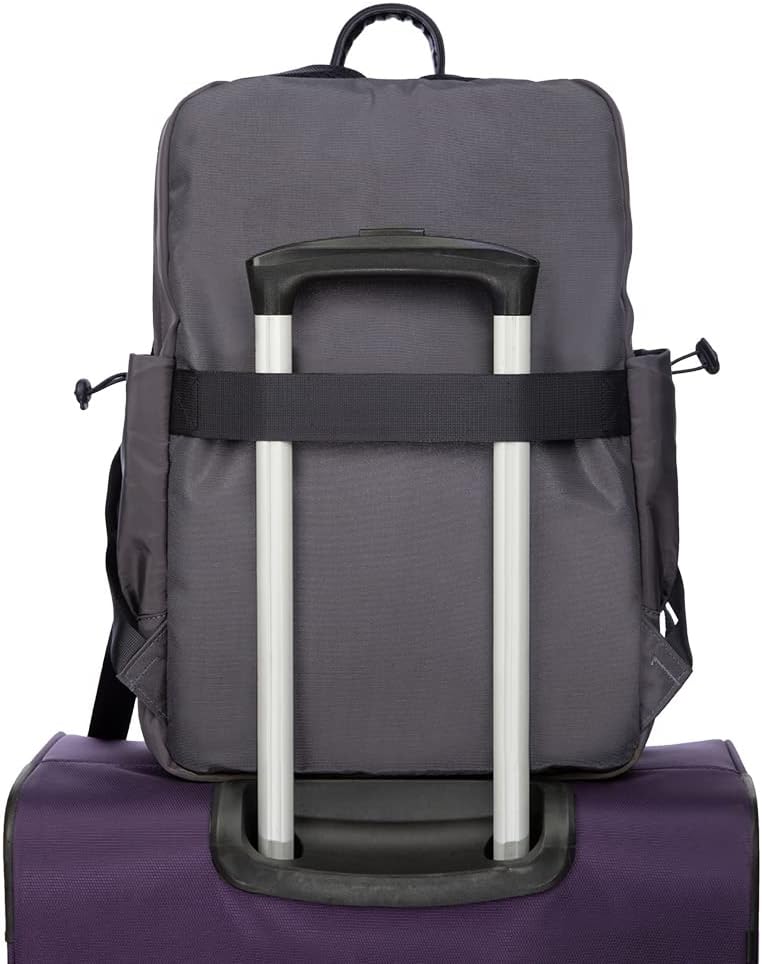 Talmont Travel Backpack for Laptop Water Resistant Bookbag Computer Bag Gifts for Men & Women Fits 15.6 Inch Notebook - Image 9