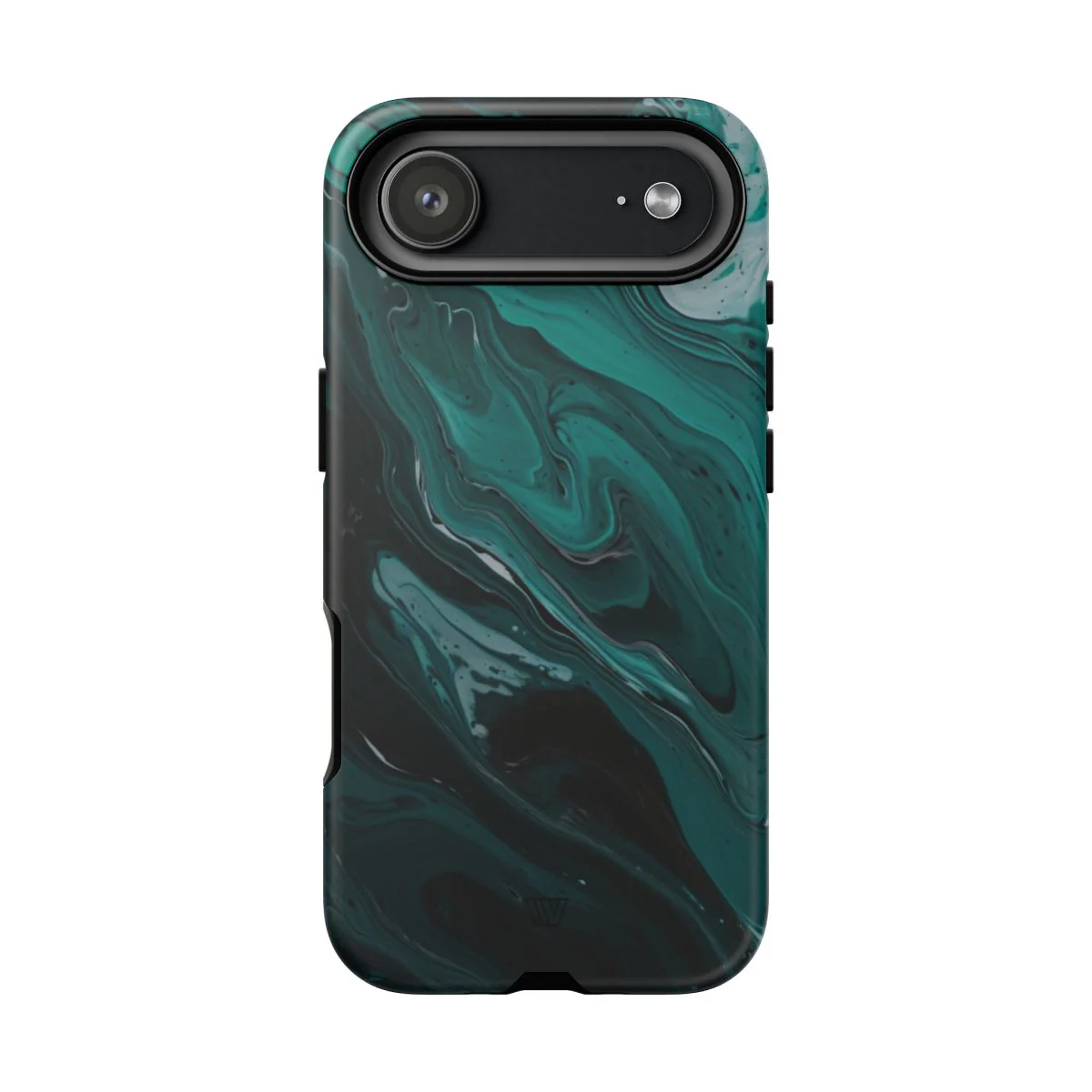 TEAL PAINT SWIRL | Tough Phone Case - Image 97