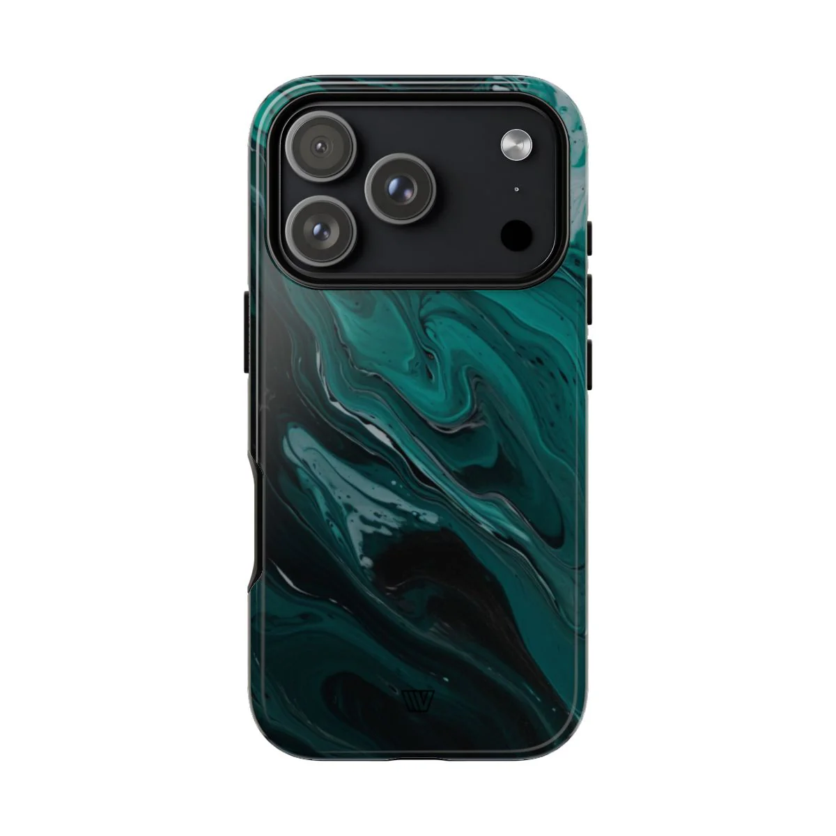 TEAL PAINT SWIRL | Tough Phone Case - Image 98