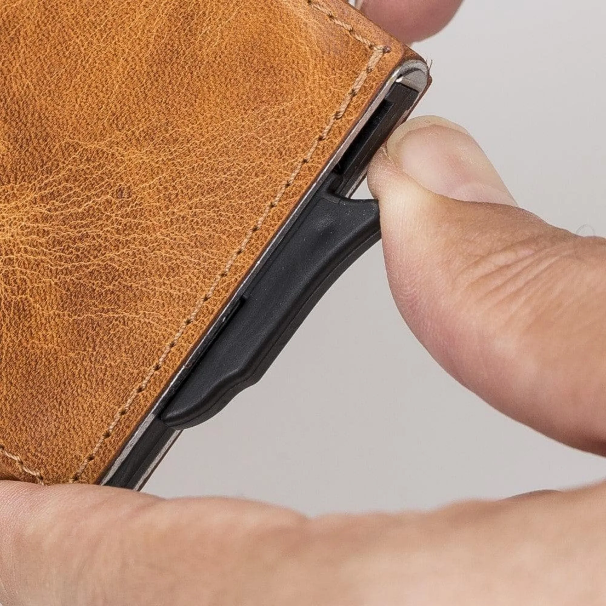 Telluride Leather Popup Cardholder for Men and Women - Image 12
