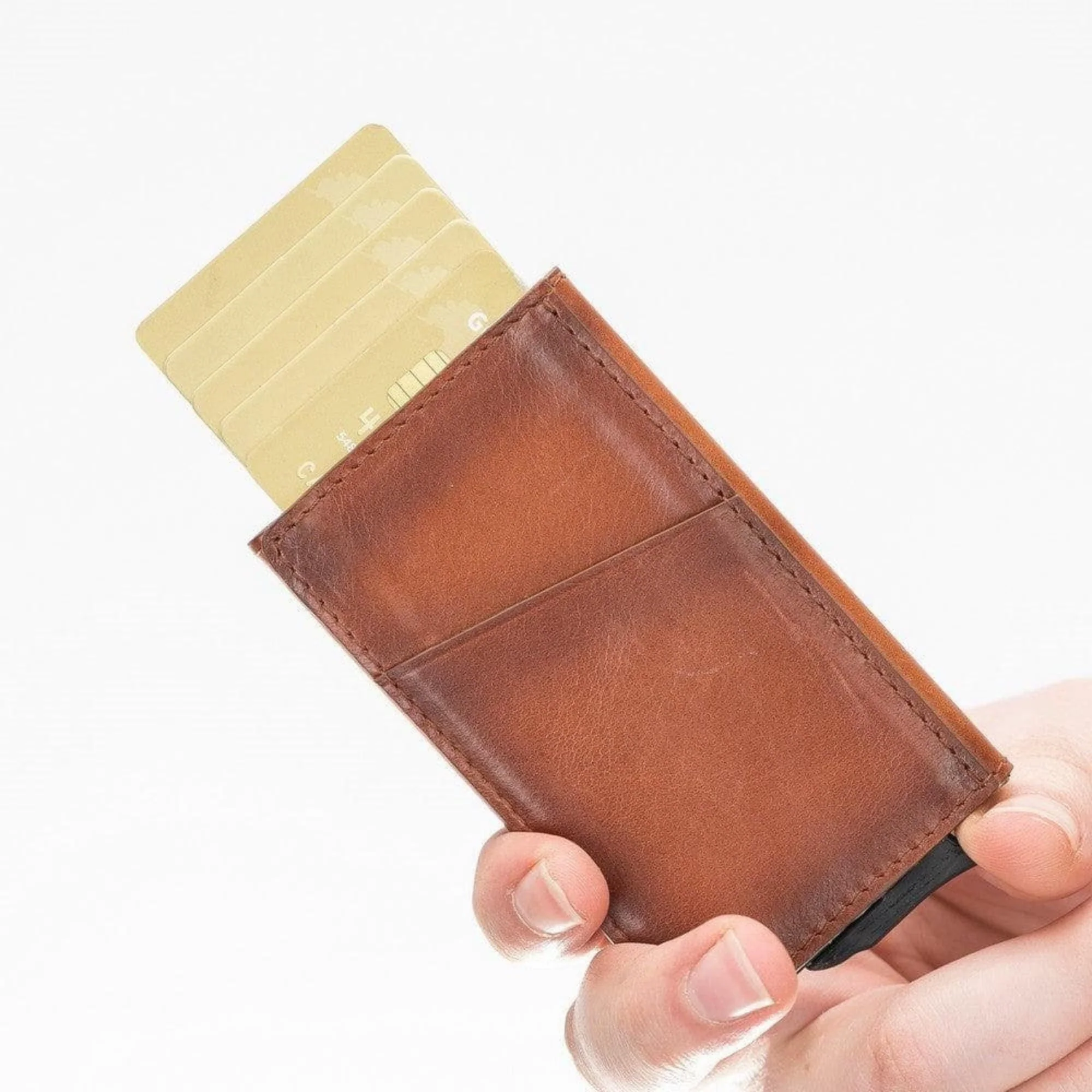 Telluride Leather Popup Cardholder for Men and Women - Image 2