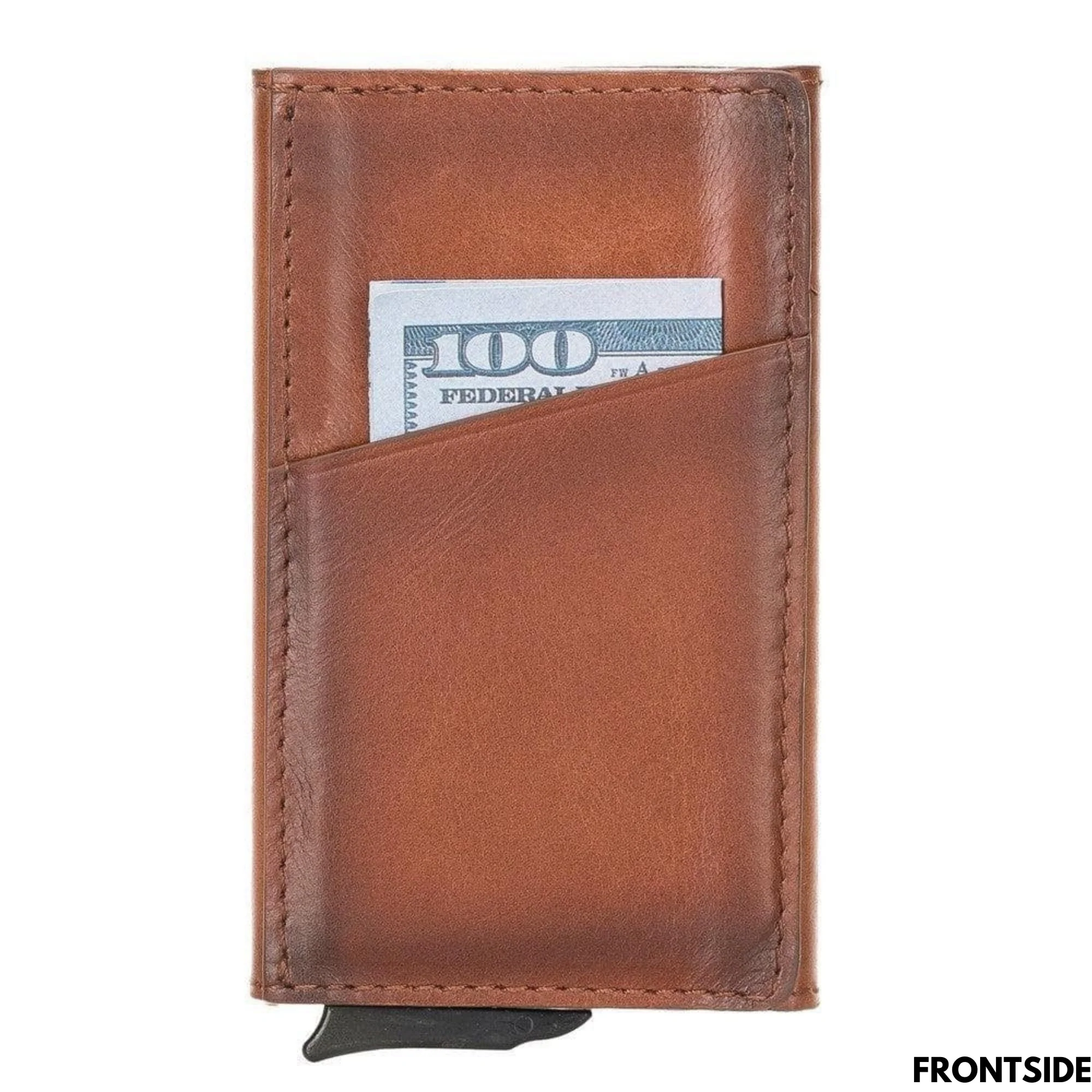 Telluride Leather Popup Cardholder for Men and Women - Image 4