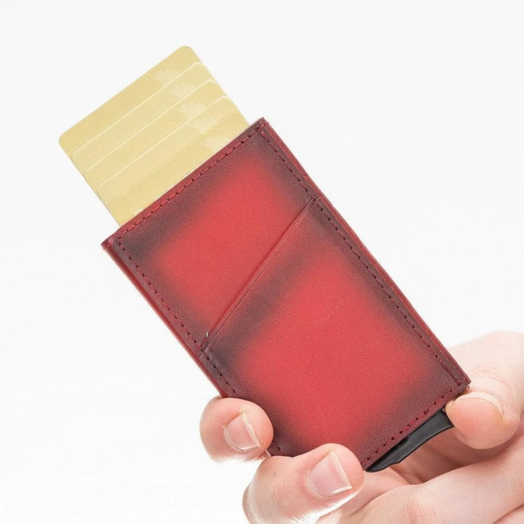Telluride Leather Popup Cardholder for Men and Women - Image 7