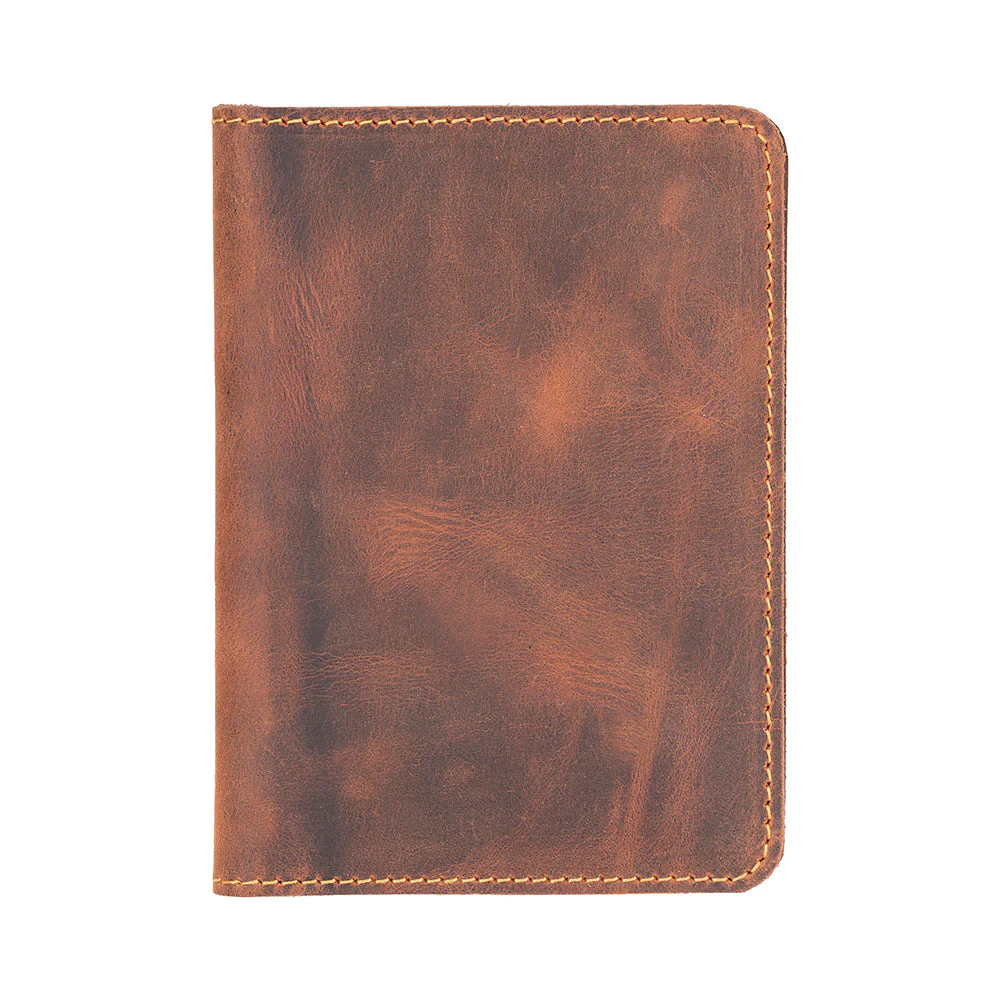 Tempe Genuine Leather Passport Holder - Handcrafted Travel Document Organizer - Image 8