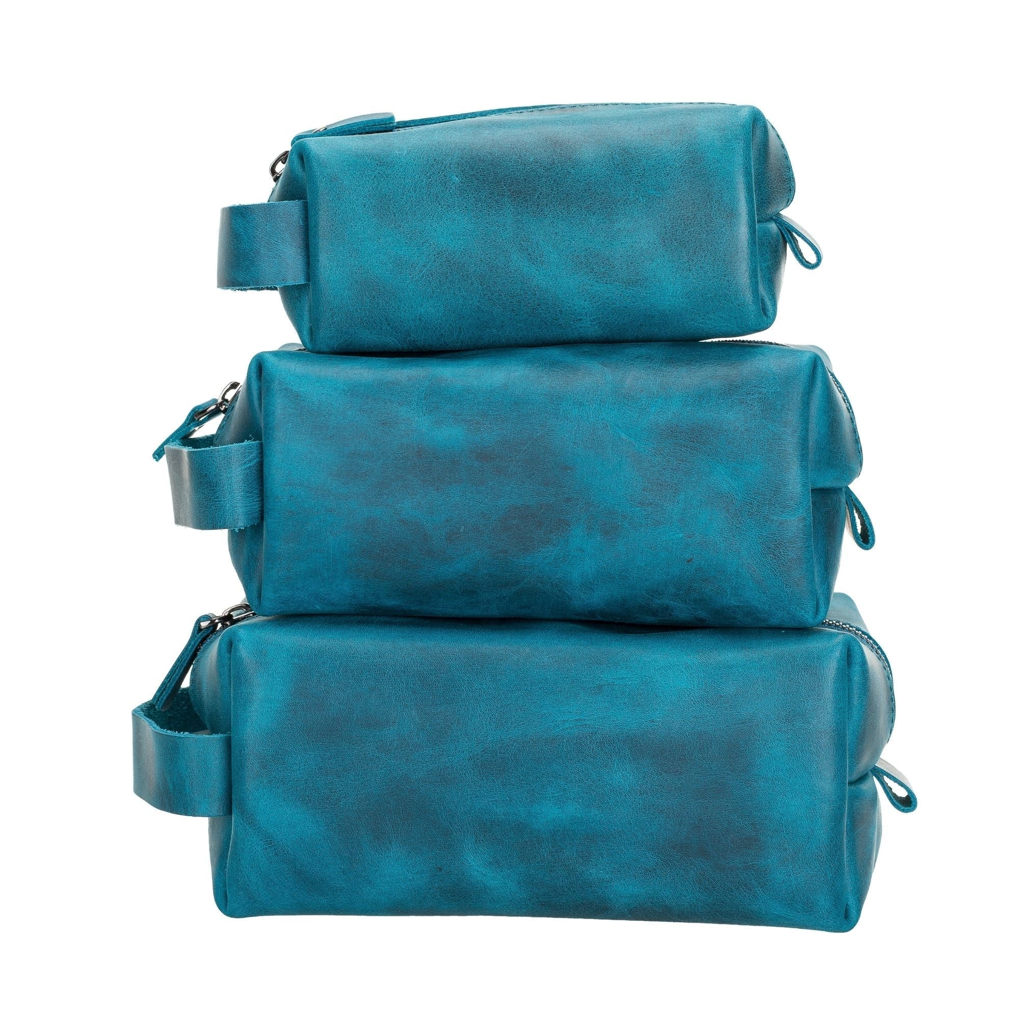 Thayne Cow Leather Makeup Bag for Women - Image 11