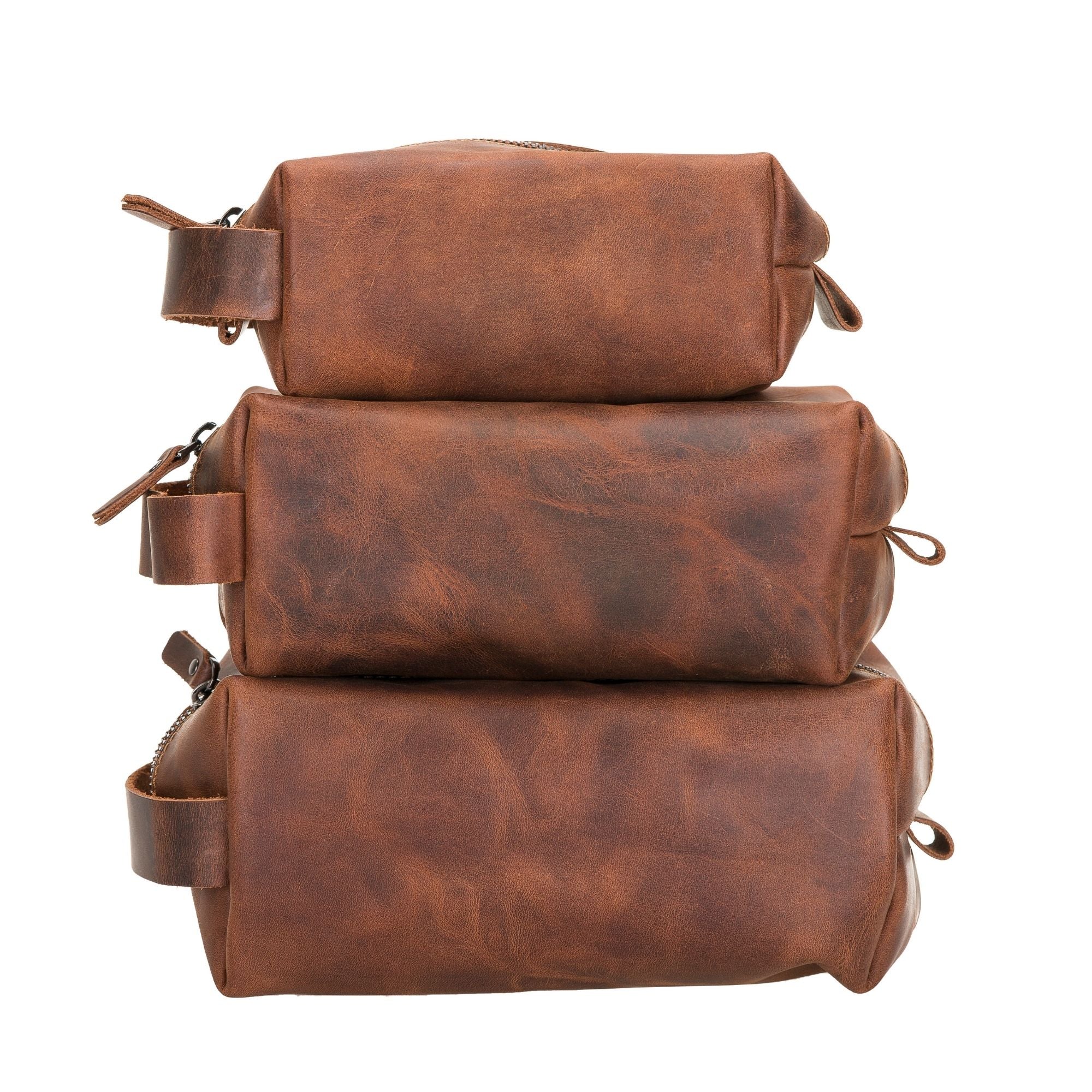 Thayne Cow Leather Makeup Bag for Women - Image 14