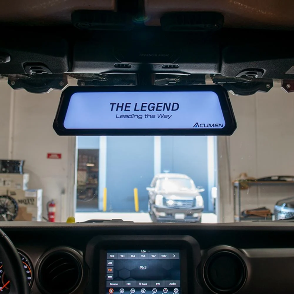 The Legend 4ch Waterproof Rear View Mirror Dash Cam with 1080P Front+ Rear+ Left/Right Side Cameras - Image 10