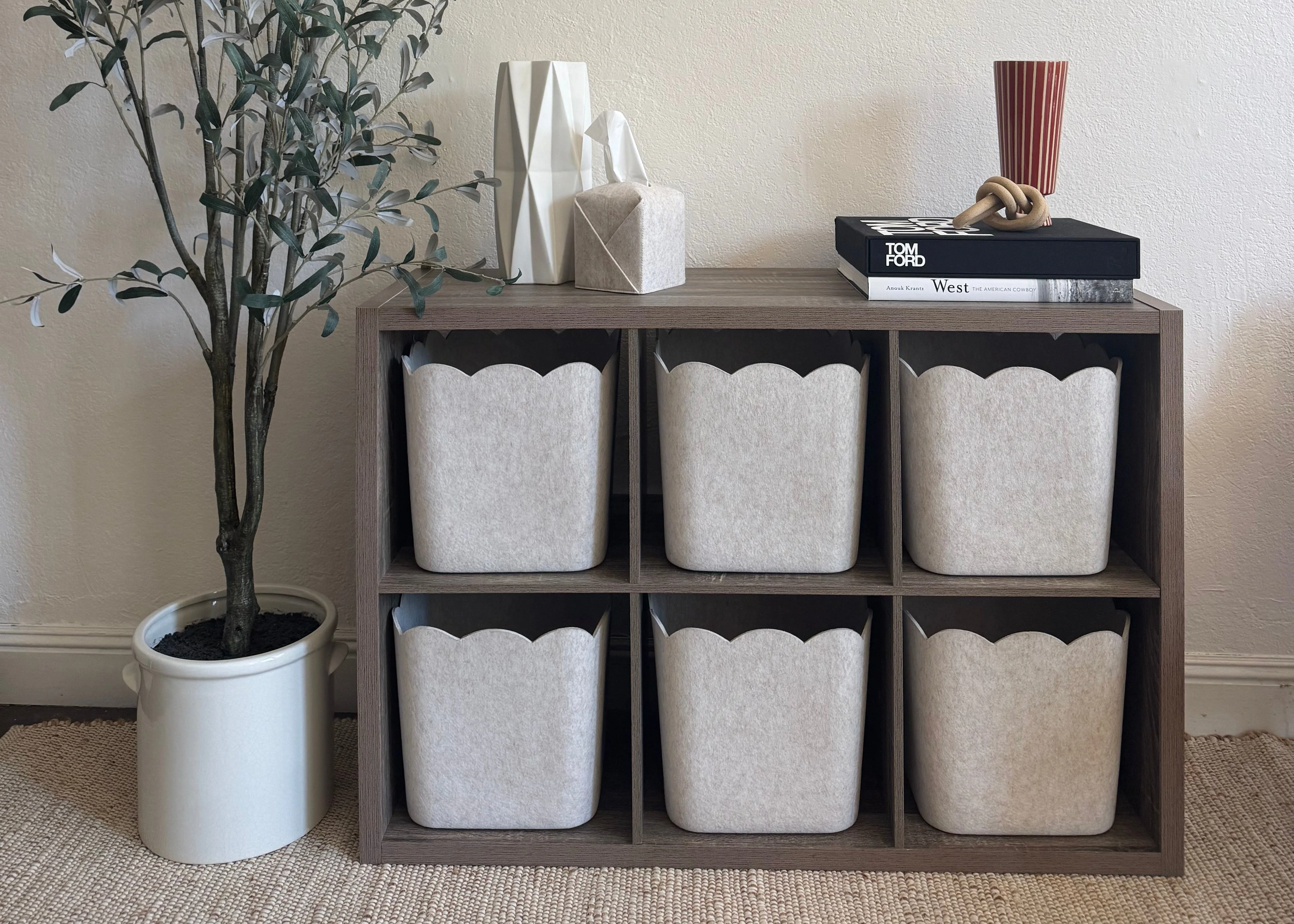 The Scalloped Bin - Original | Set of 3 - Image 3