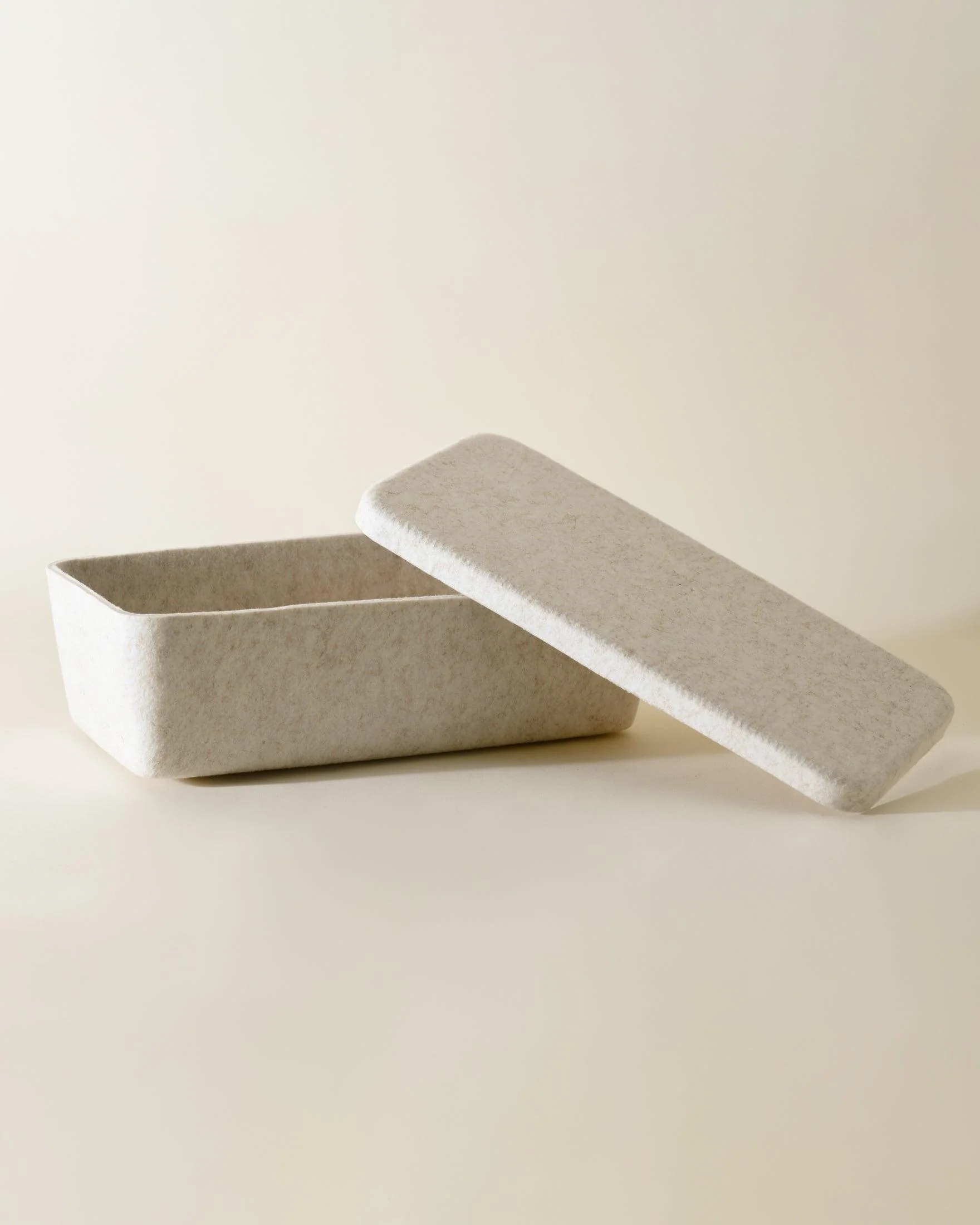 The Sculpted Bin - Long with Lid | Set of 3 - Image 2