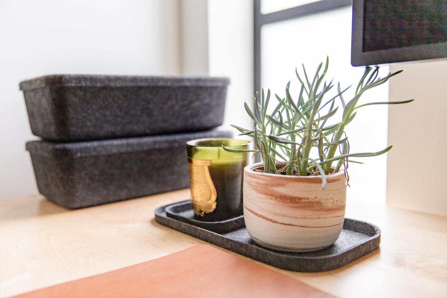 The Sculpted Bin - Long with Lid | Set of 3 - Image 8