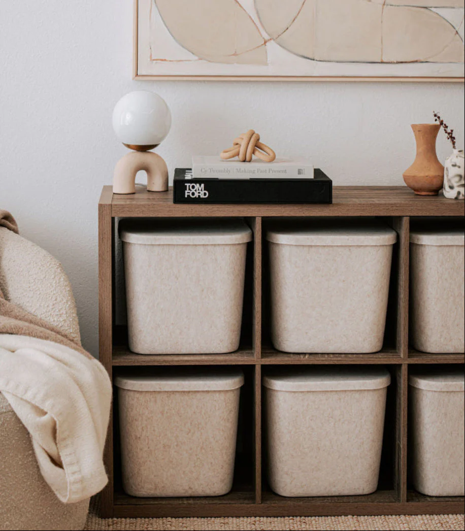 The Sculpted Bin - Original with Lid | Set of 3 - Image 3