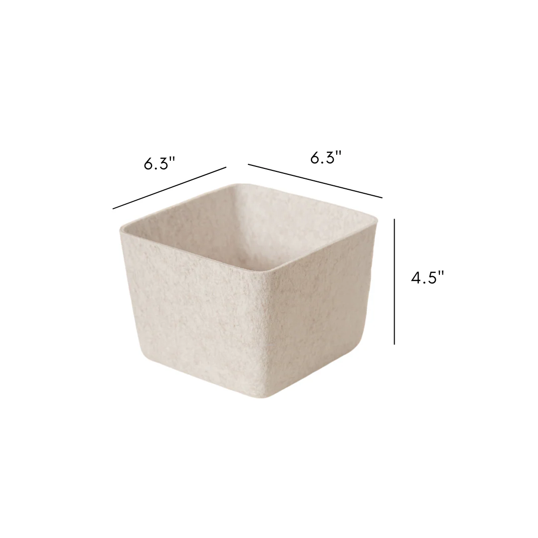 The Sculpted Bin - Petite with Lid | Set of 3 - Image 13