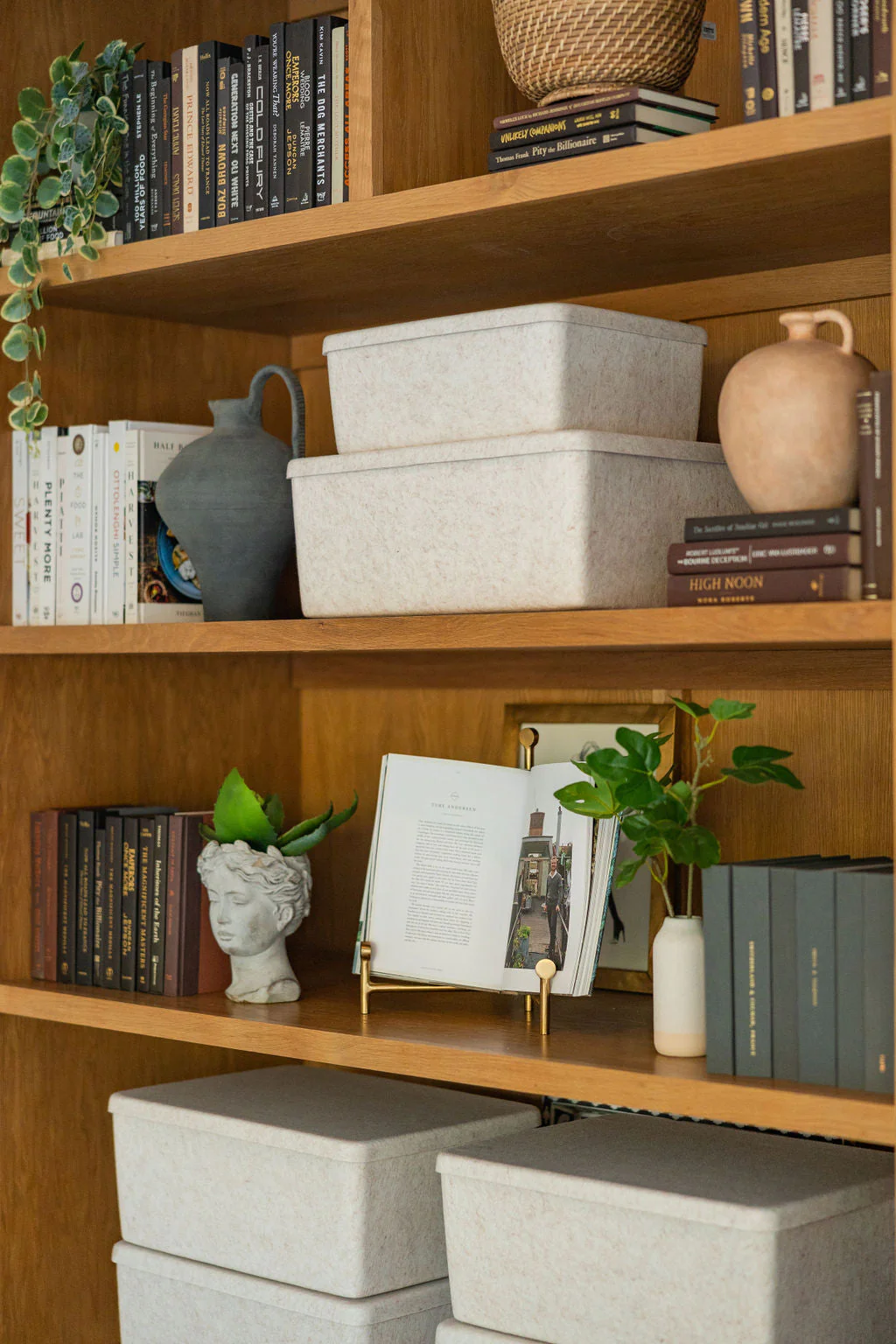 The Sculpted Bin - XL with Lid | Set of 3 - Image 2