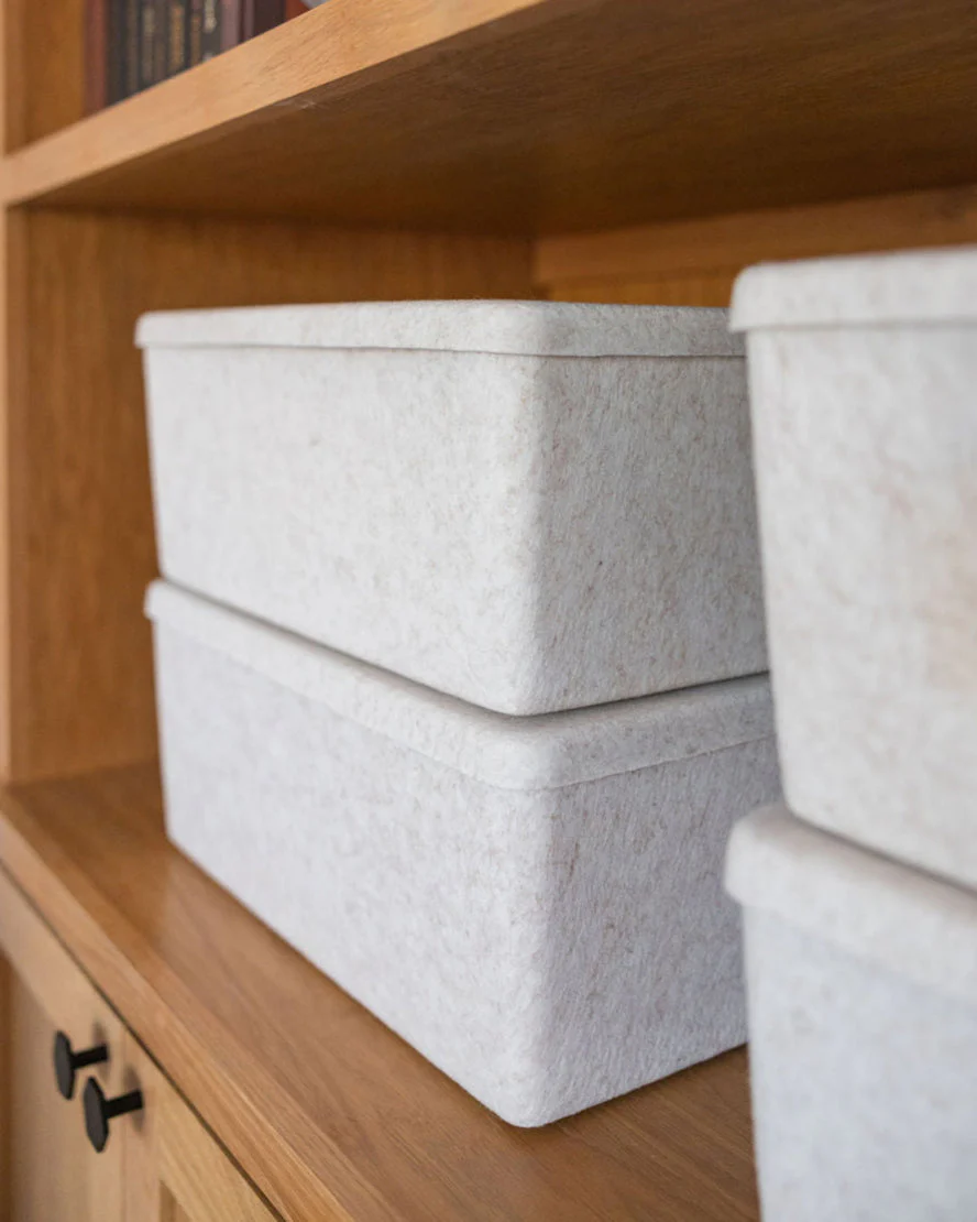 The Sculpted Bin - XL with Lid | Set of 3 - Image 6