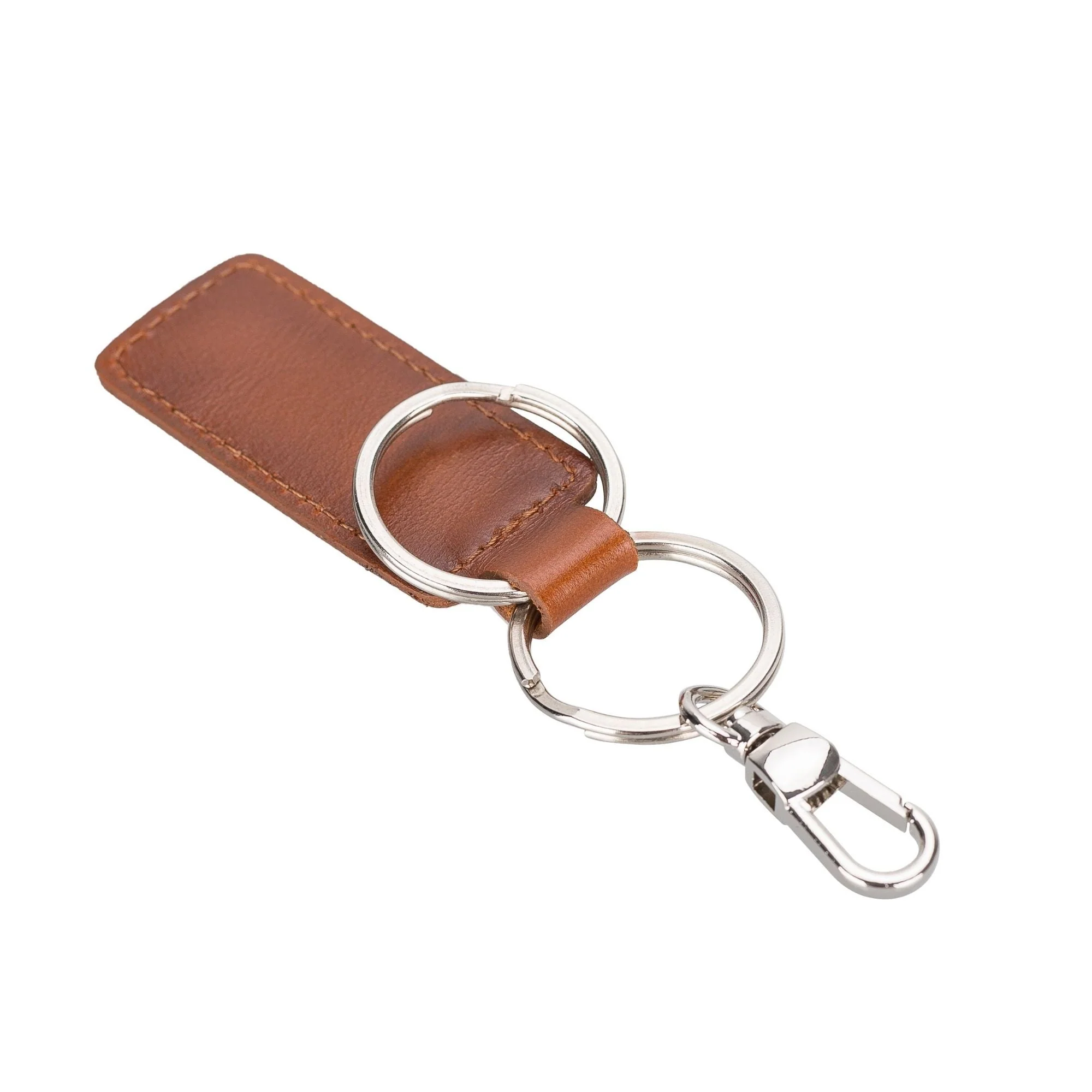 Thermopolis Handmade Genuine Leather Keychains - Image 3