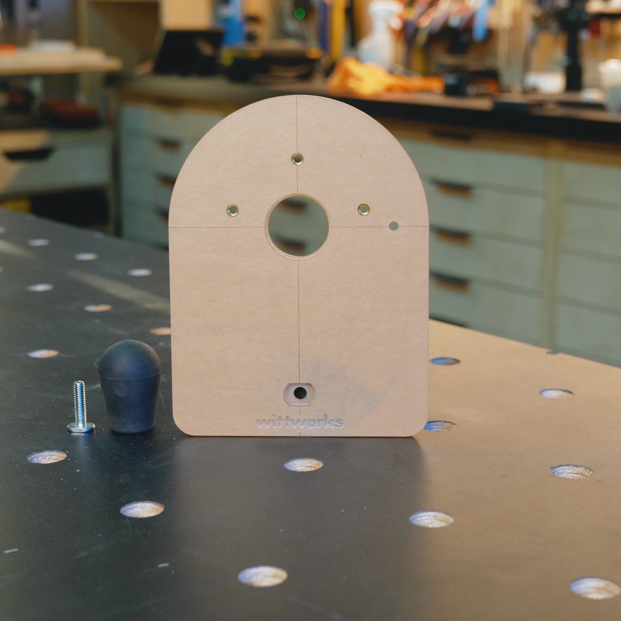 Trim Router Base DRILL YOUR OWN - Image 4