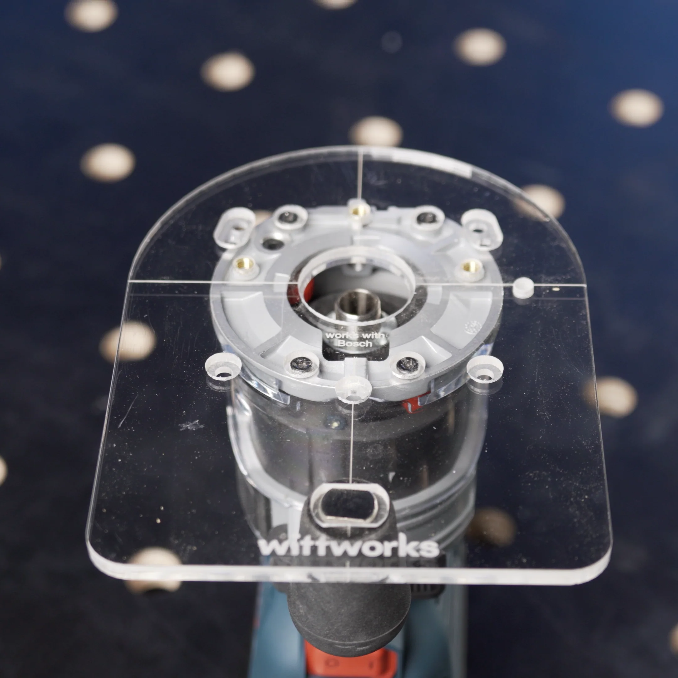 Trim Router Base for Bosch GFK18V-25N - Image 7