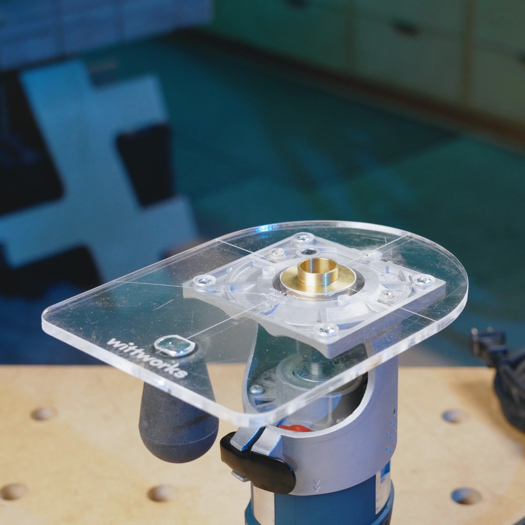 Trim Router Base for Bosch PR20EVS - Image 8