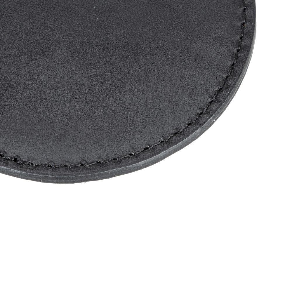 Tucson Genuine Leather Coaster Set of 5 with Holder - Premium Cup Coasters - Image 11