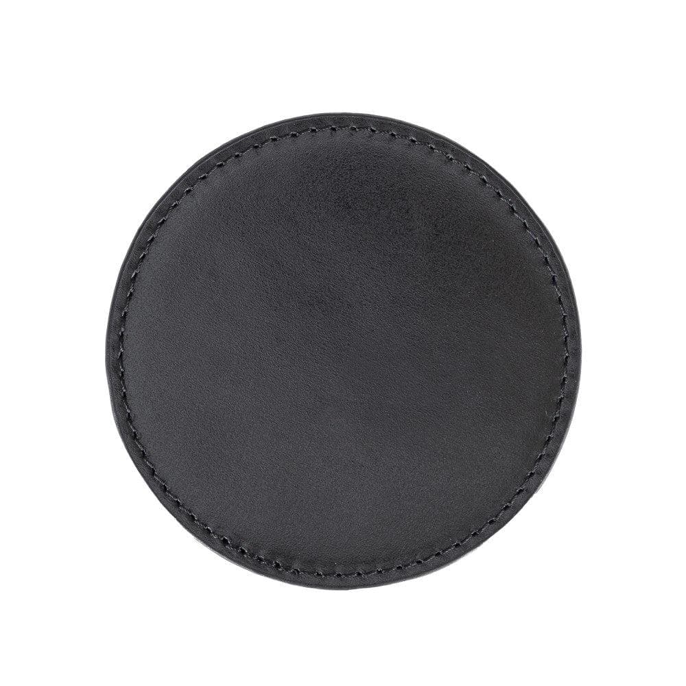 Tucson Genuine Leather Coaster Set of 5 with Holder - Premium Cup Coasters - Image 8