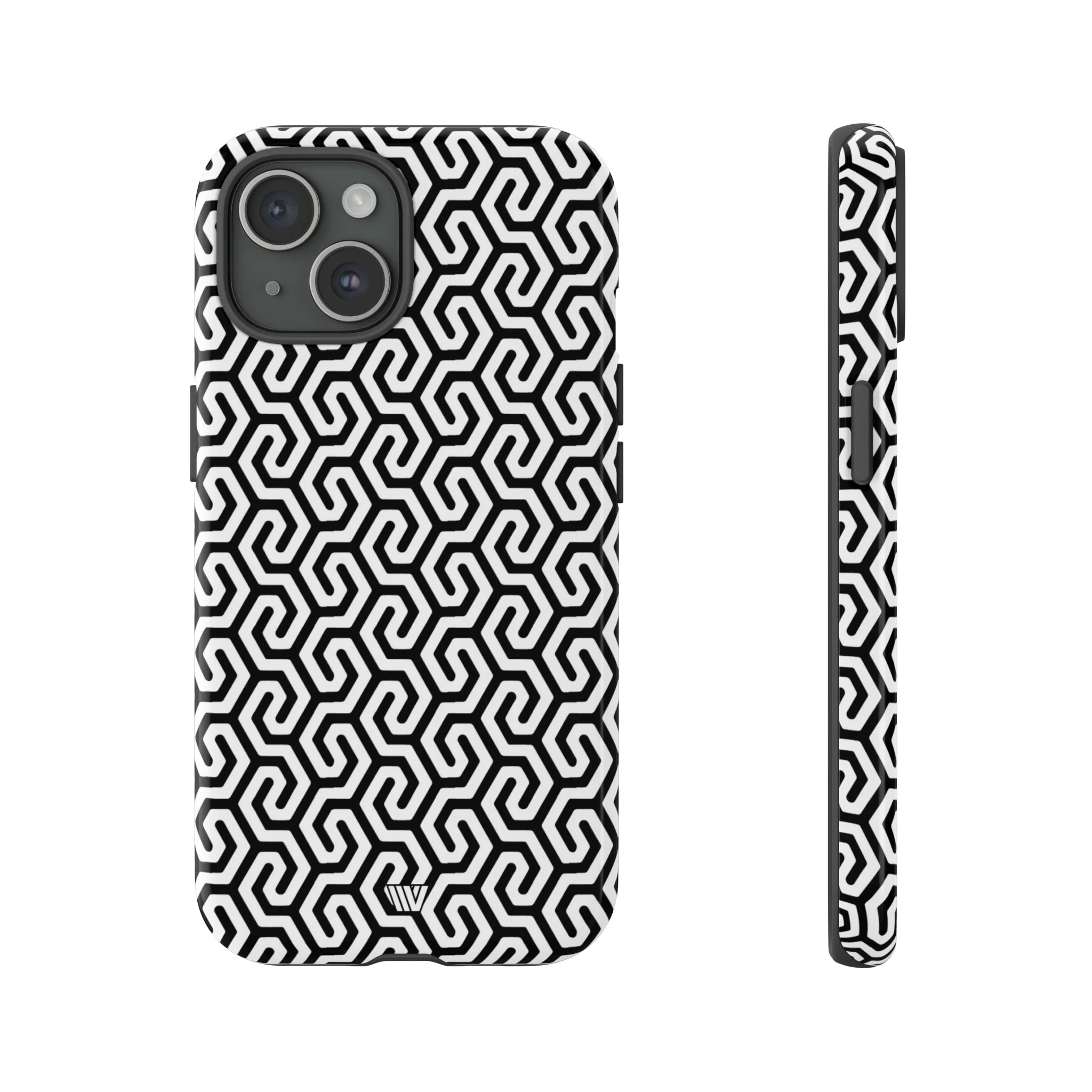 TWISTED GRID | Tough Phone Case - Image 2