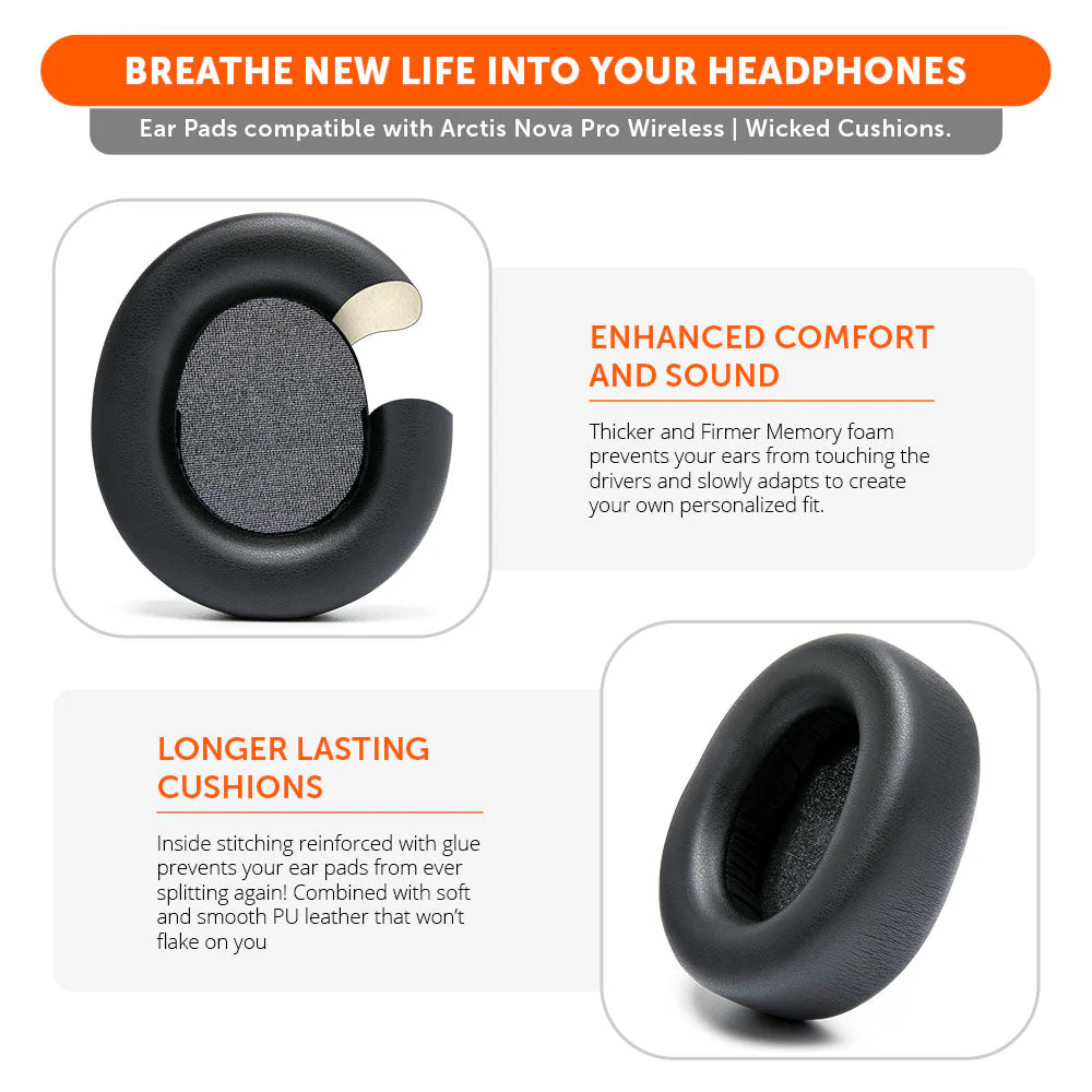 Upgraded Arctis Nova Pro Wireless Earpads - Image 3