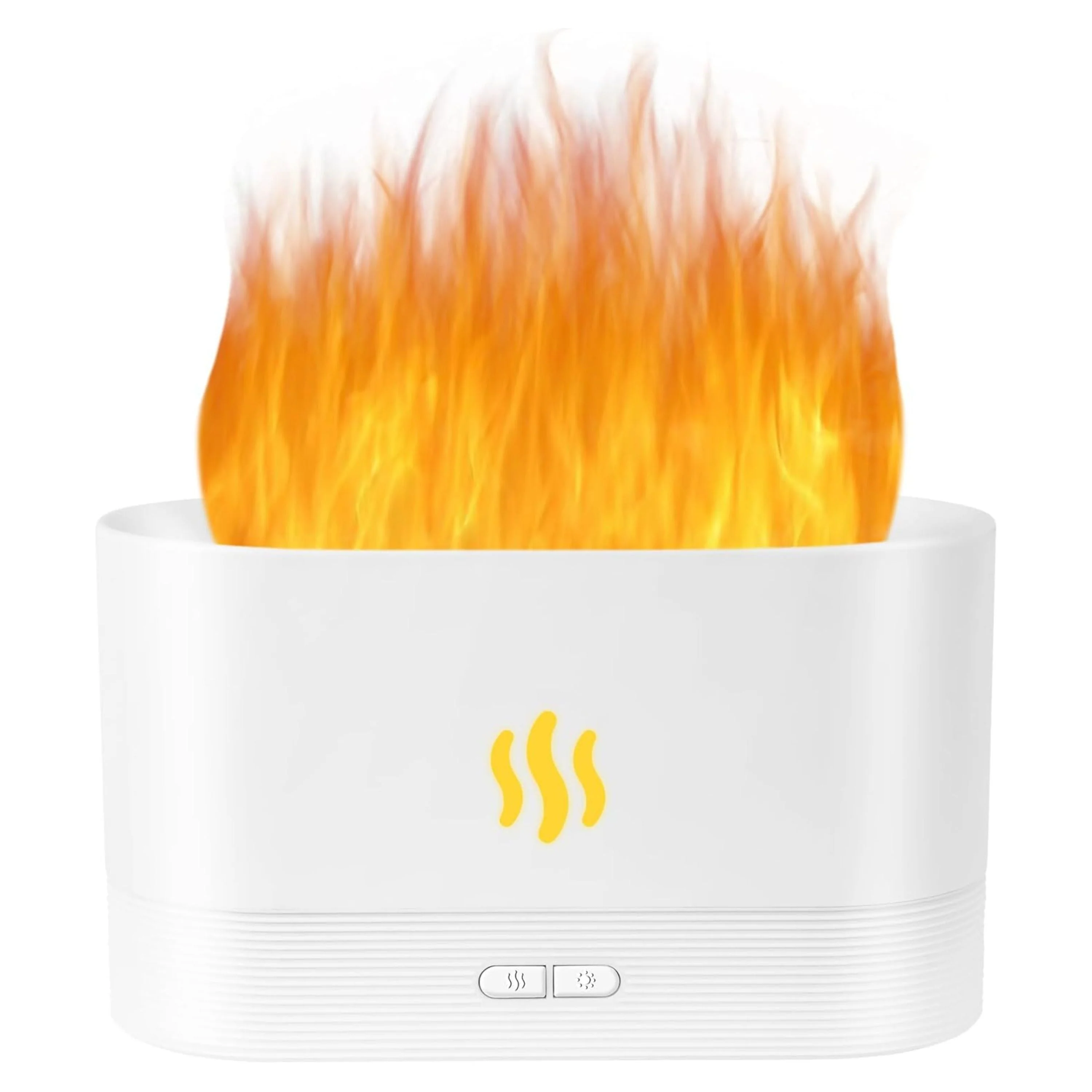 USB Essential Oil Diffuser Ð Ultrasonic Flame Humidifier with LED Flame Lights, Aroma Diffuser for Home - Image 2