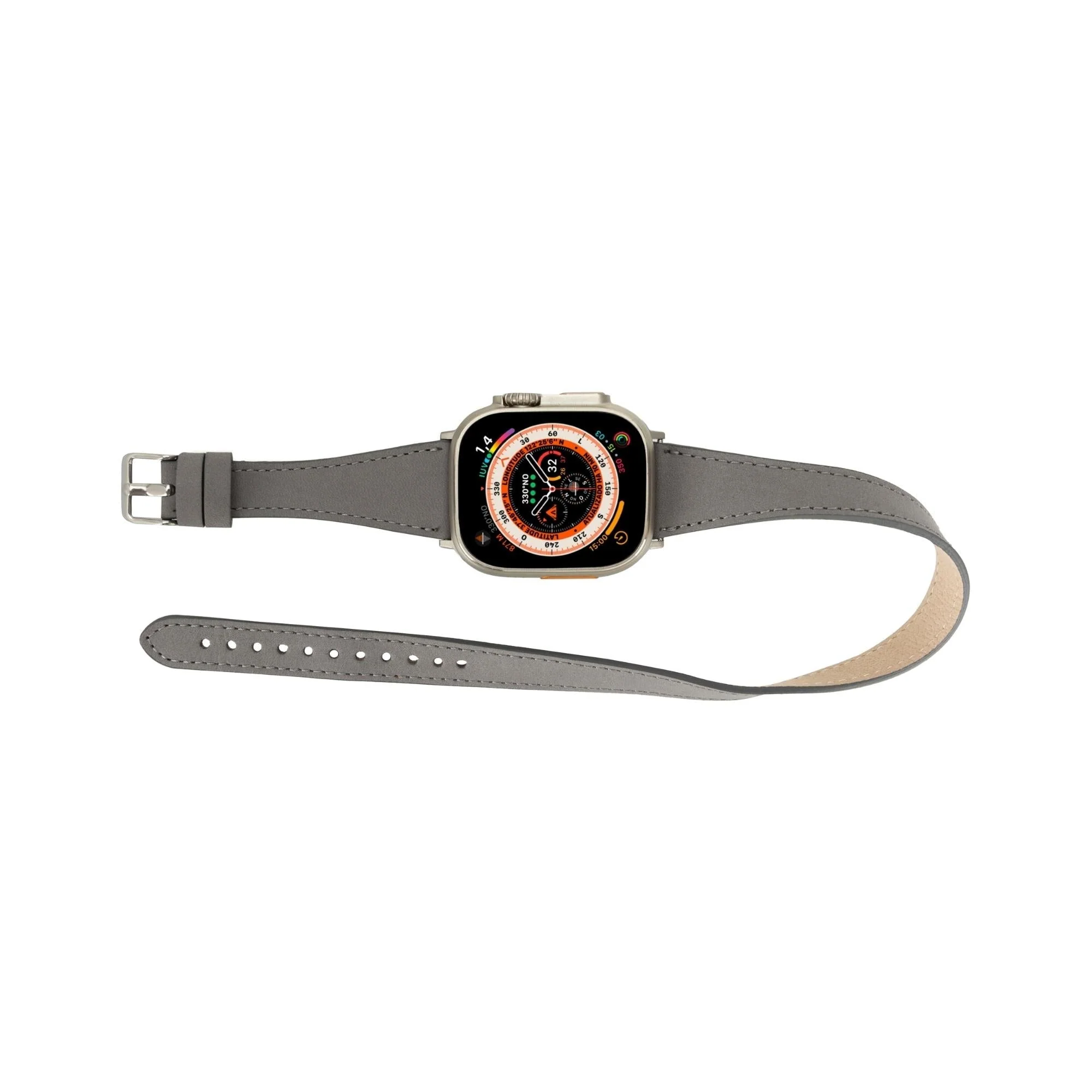 Vail Double Tour Leather Bands for Apple Watch 9, Ultra 2 and SE - Image 11