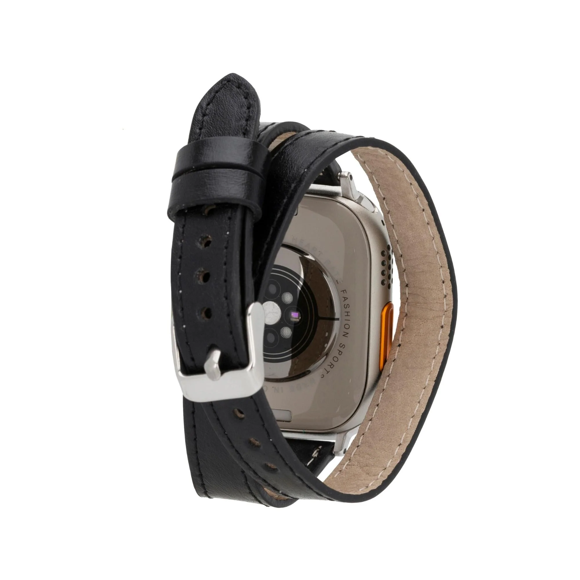 Vail Double Tour Leather Bands for Apple Watch 9, Ultra 2 and SE - Image 14