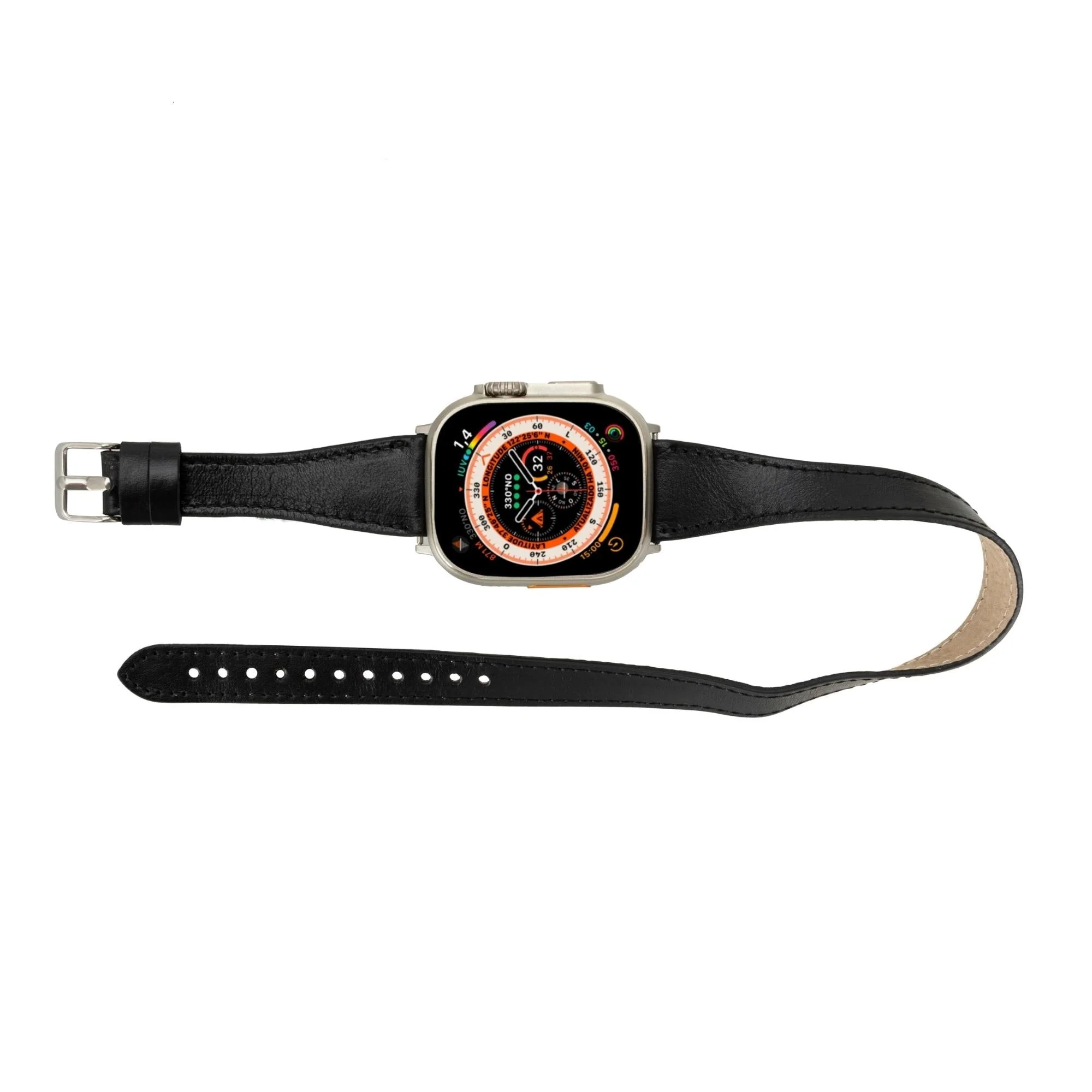 Vail Double Tour Leather Bands for Apple Watch 9, Ultra 2 and SE - Image 15