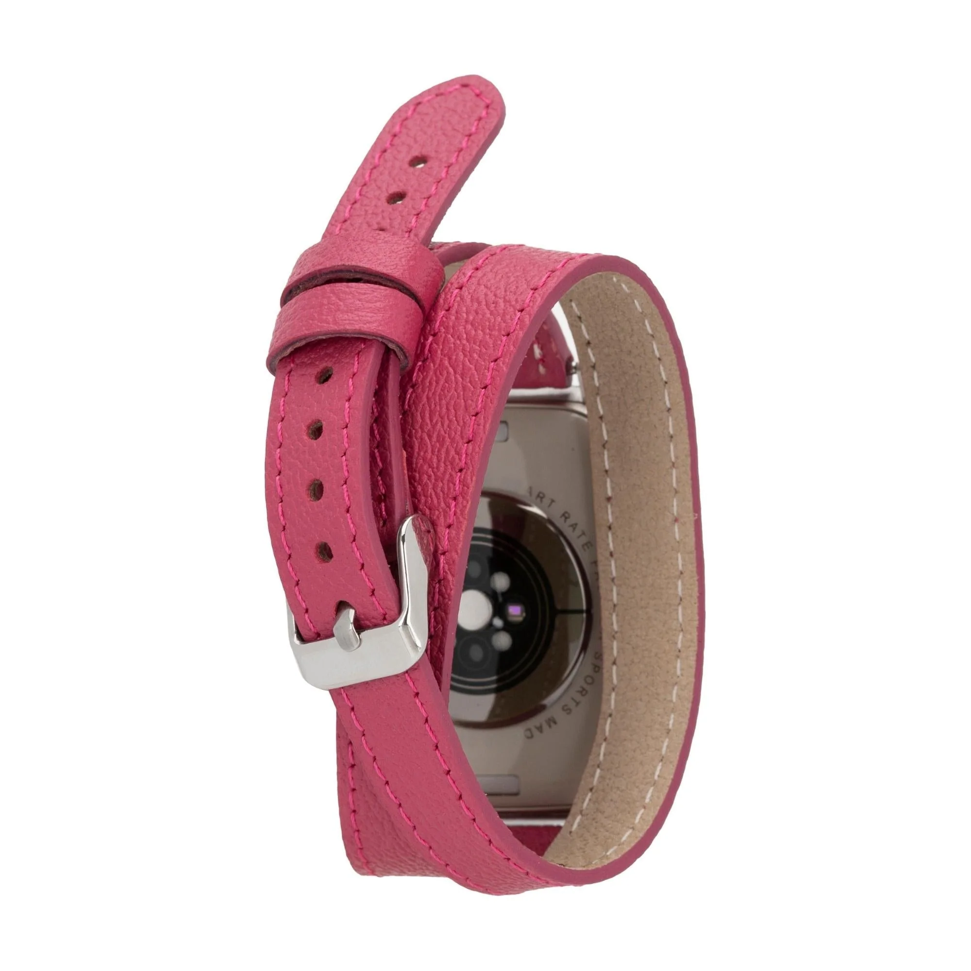 Vail Double Tour Leather Bands for Apple Watch 9, Ultra 2 and SE - Image 18