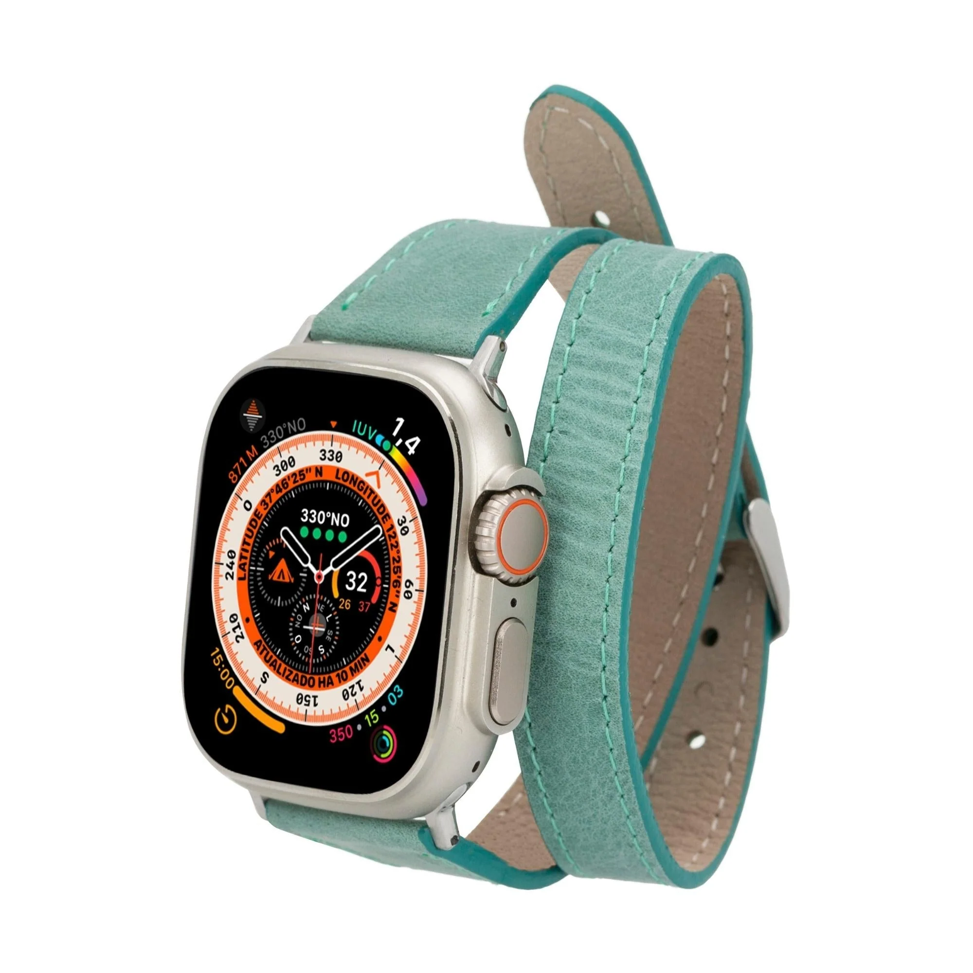 Vail Double Tour Leather Bands for Apple Watch 9, Ultra 2 and SE - Image 21