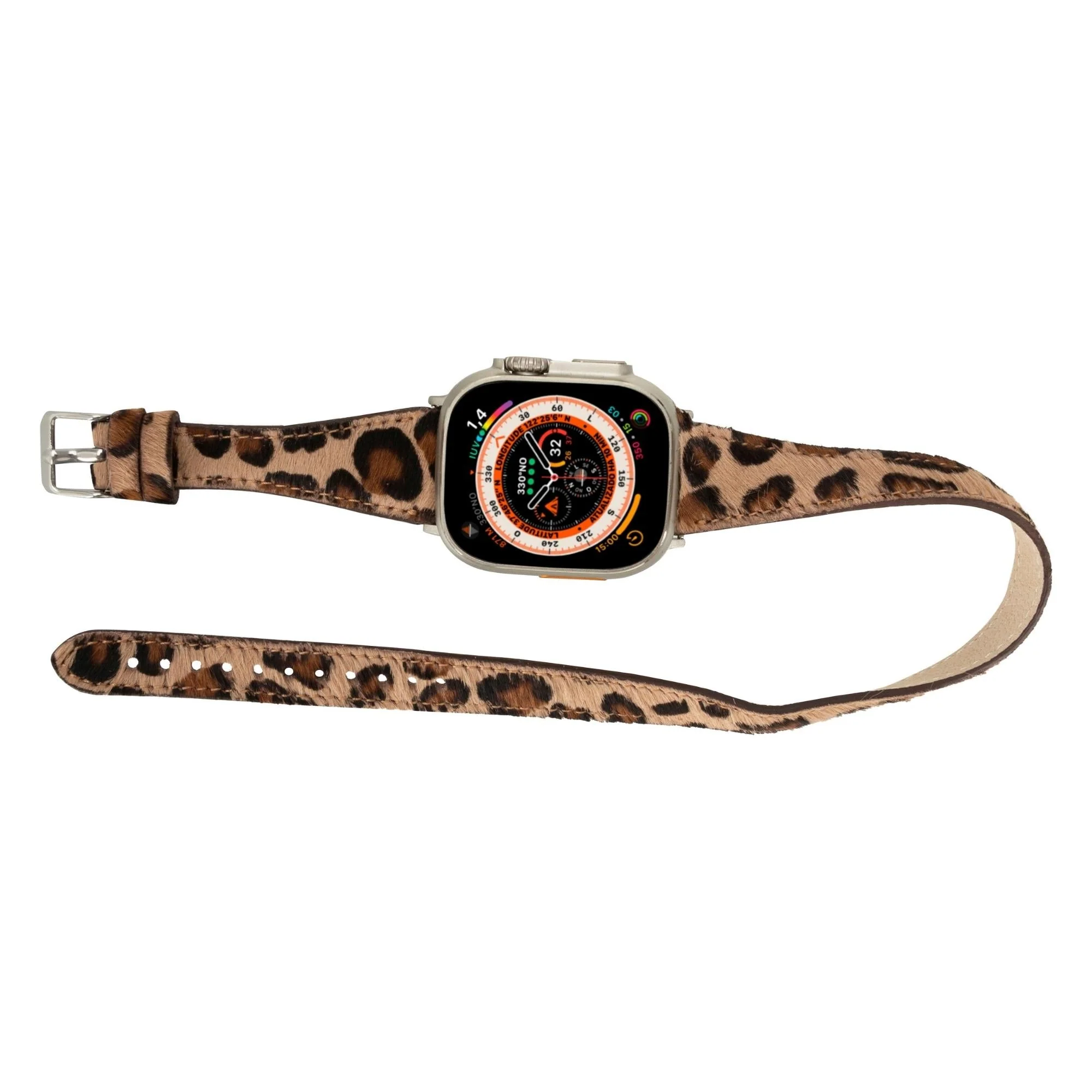 Vail Double Tour Leather Bands for Apple Watch 9, Ultra 2 and SE - Image 27