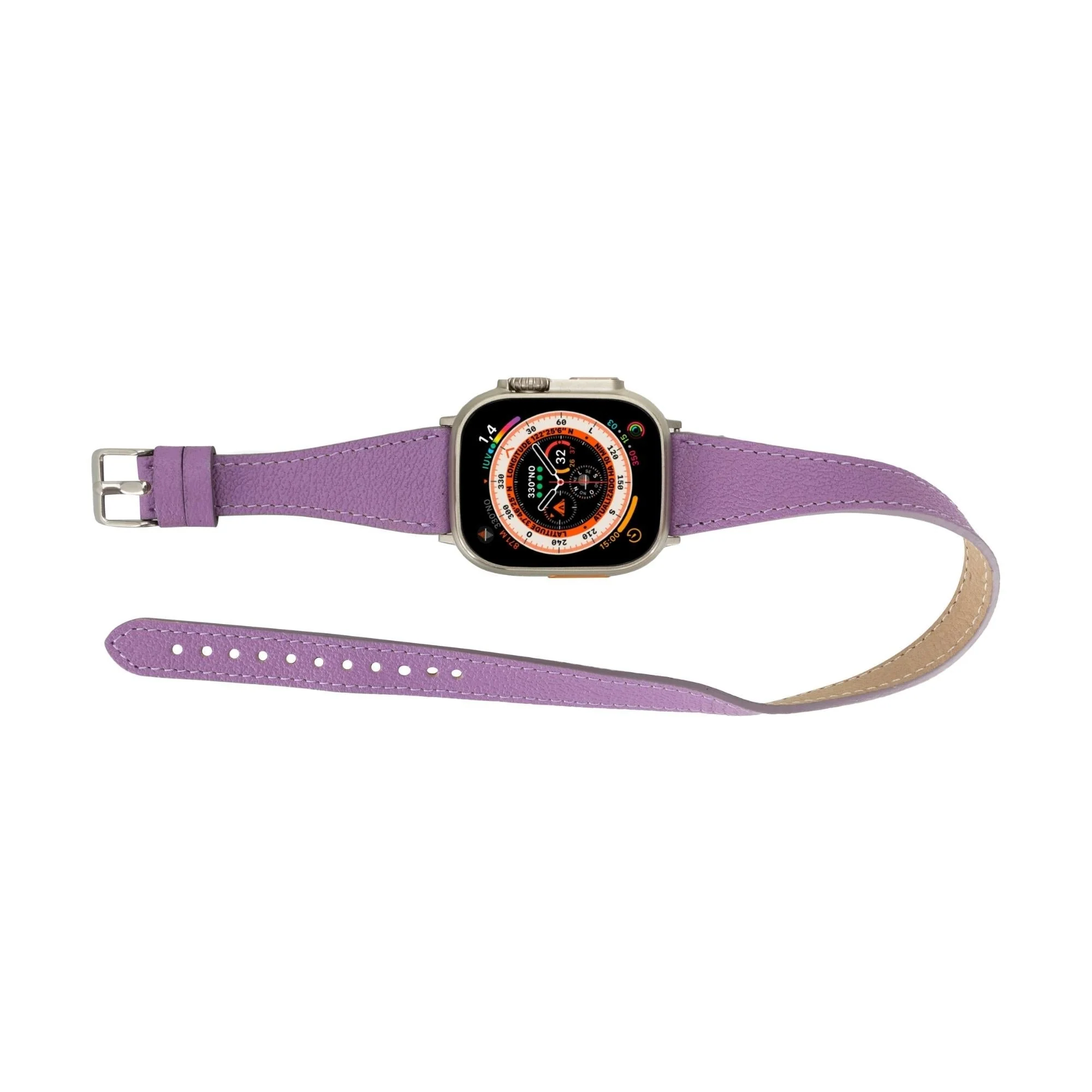 Vail Double Tour Leather Bands for Apple Watch 9, Ultra 2 and SE - Image 31