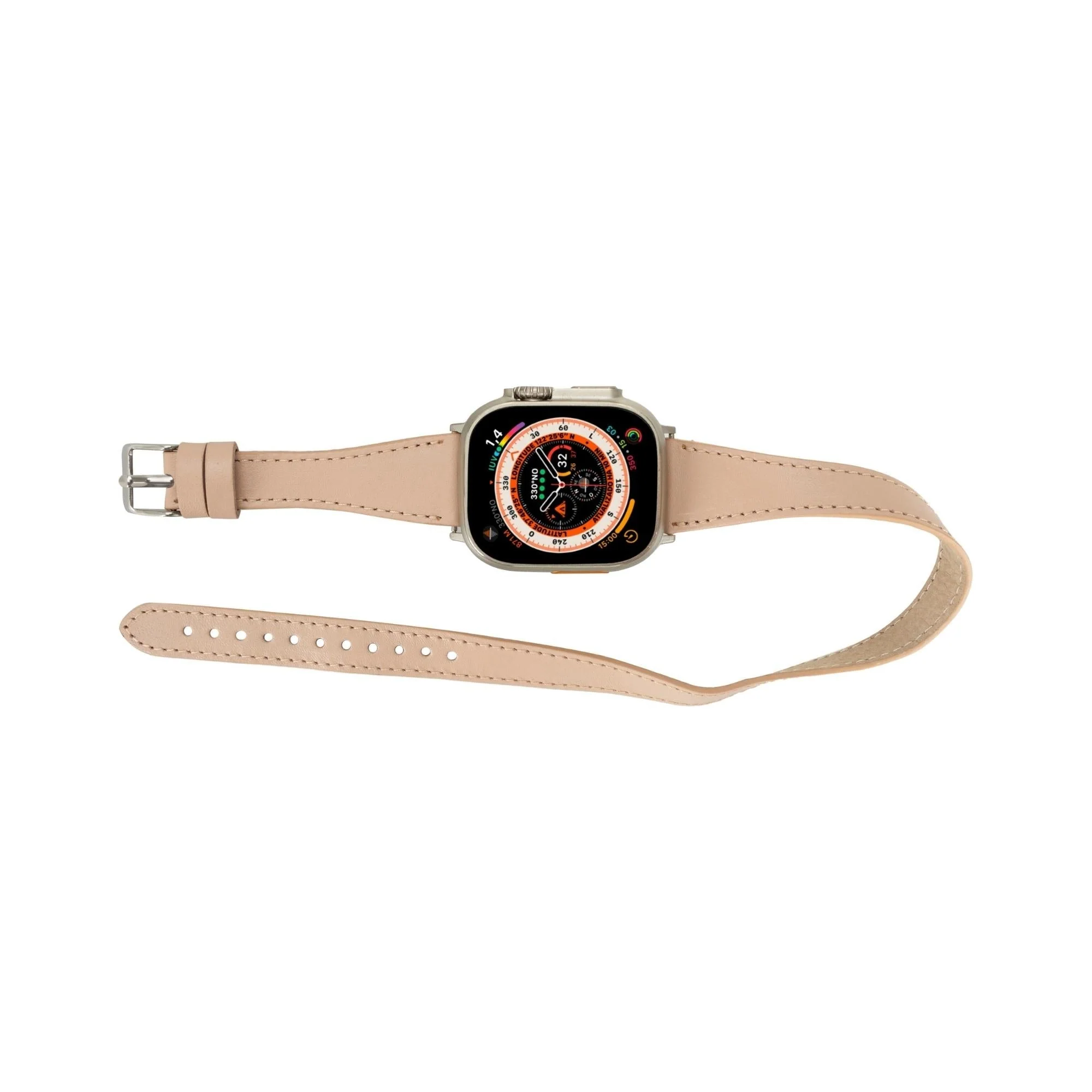 Vail Double Tour Leather Bands for Apple Watch 9, Ultra 2 and SE - Image 39
