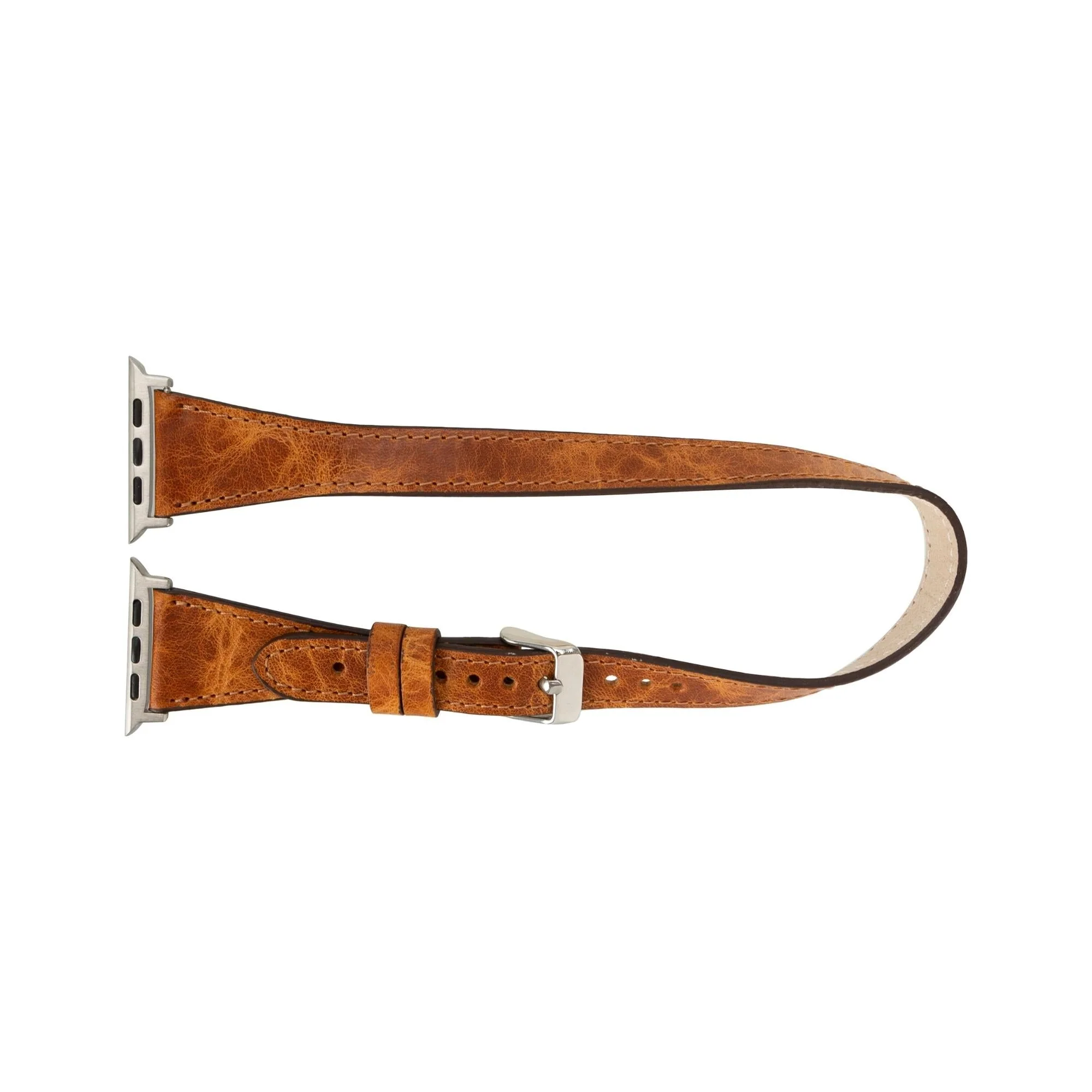 Vail Double Tour Leather Bands for Apple Watch 9, Ultra 2 and SE - Image 44