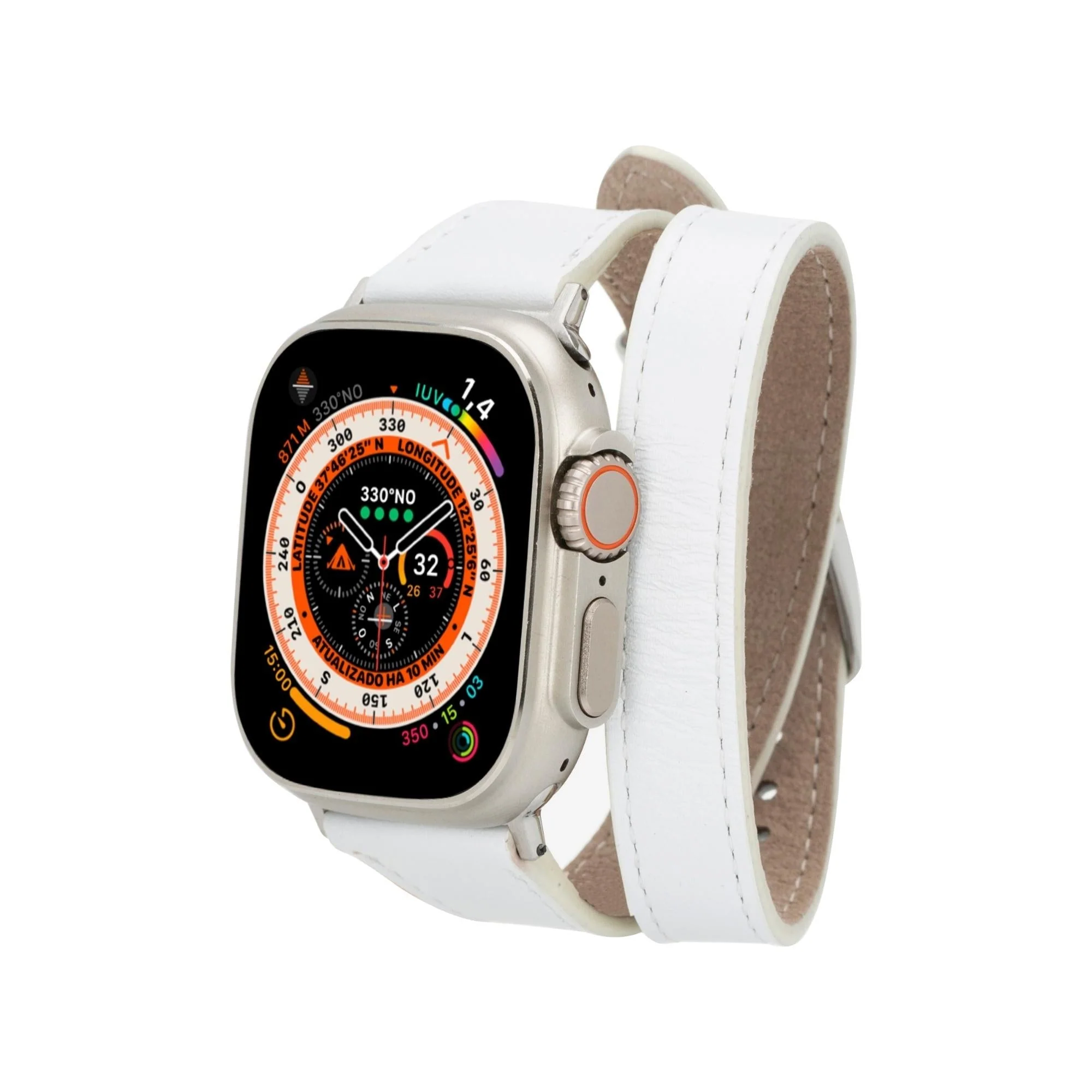 Vail Double Tour Leather Bands for Apple Watch 9, Ultra 2 and SE - Image 49