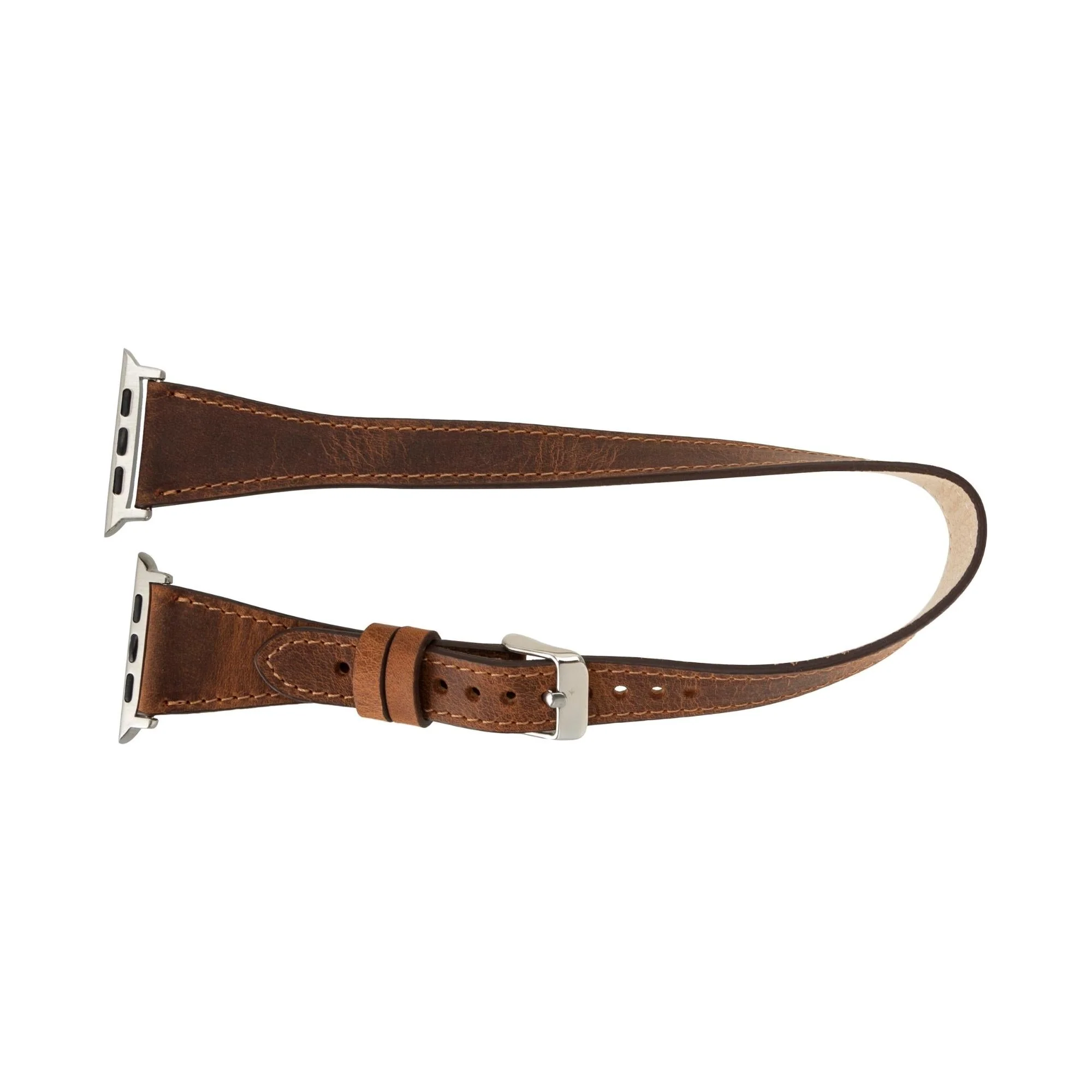 Vail Double Tour Leather Bands for Apple Watch 9, Ultra 2 and SE - Image 56