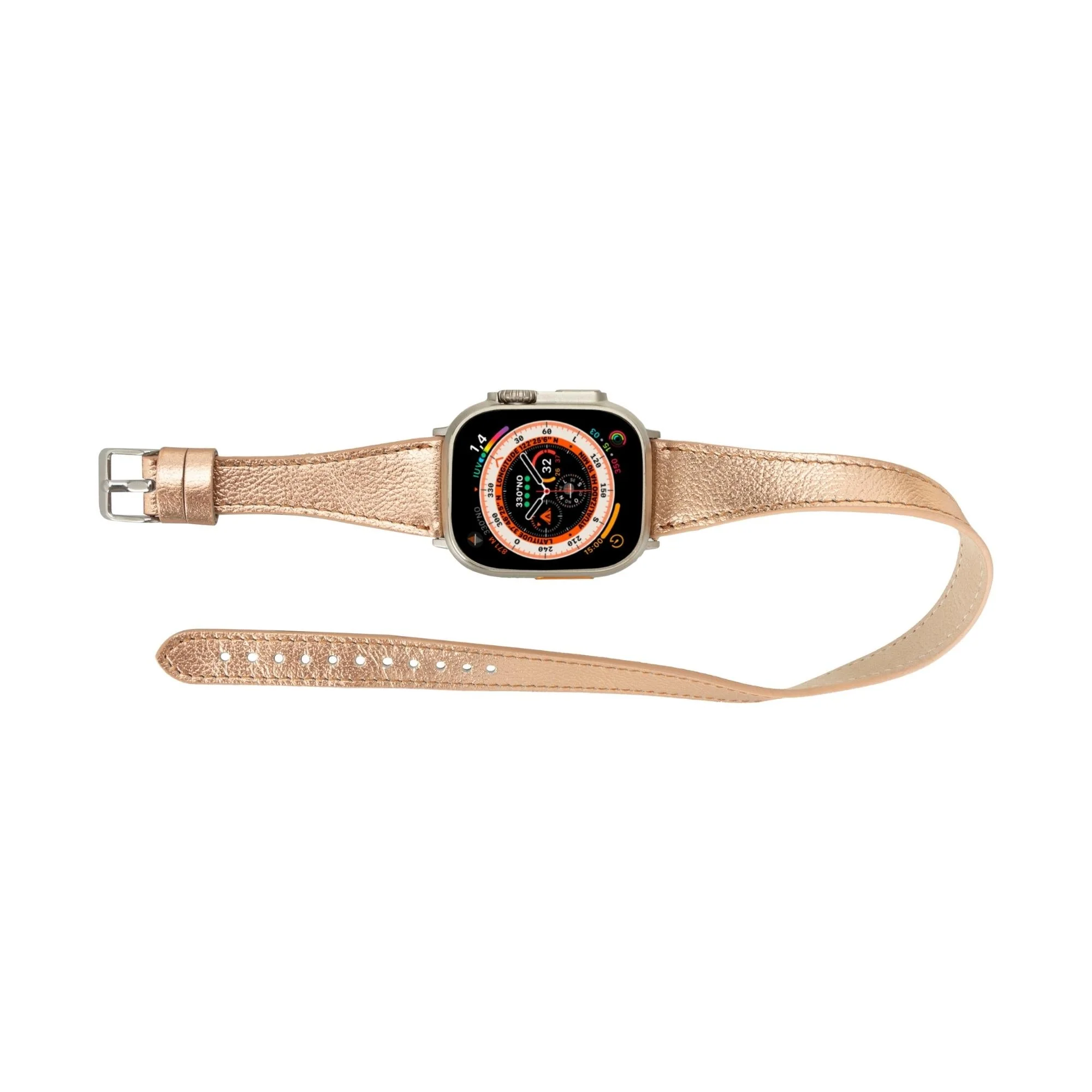 Vail Double Tour Leather Bands for Apple Watch 9, Ultra 2 and SE - Image 59