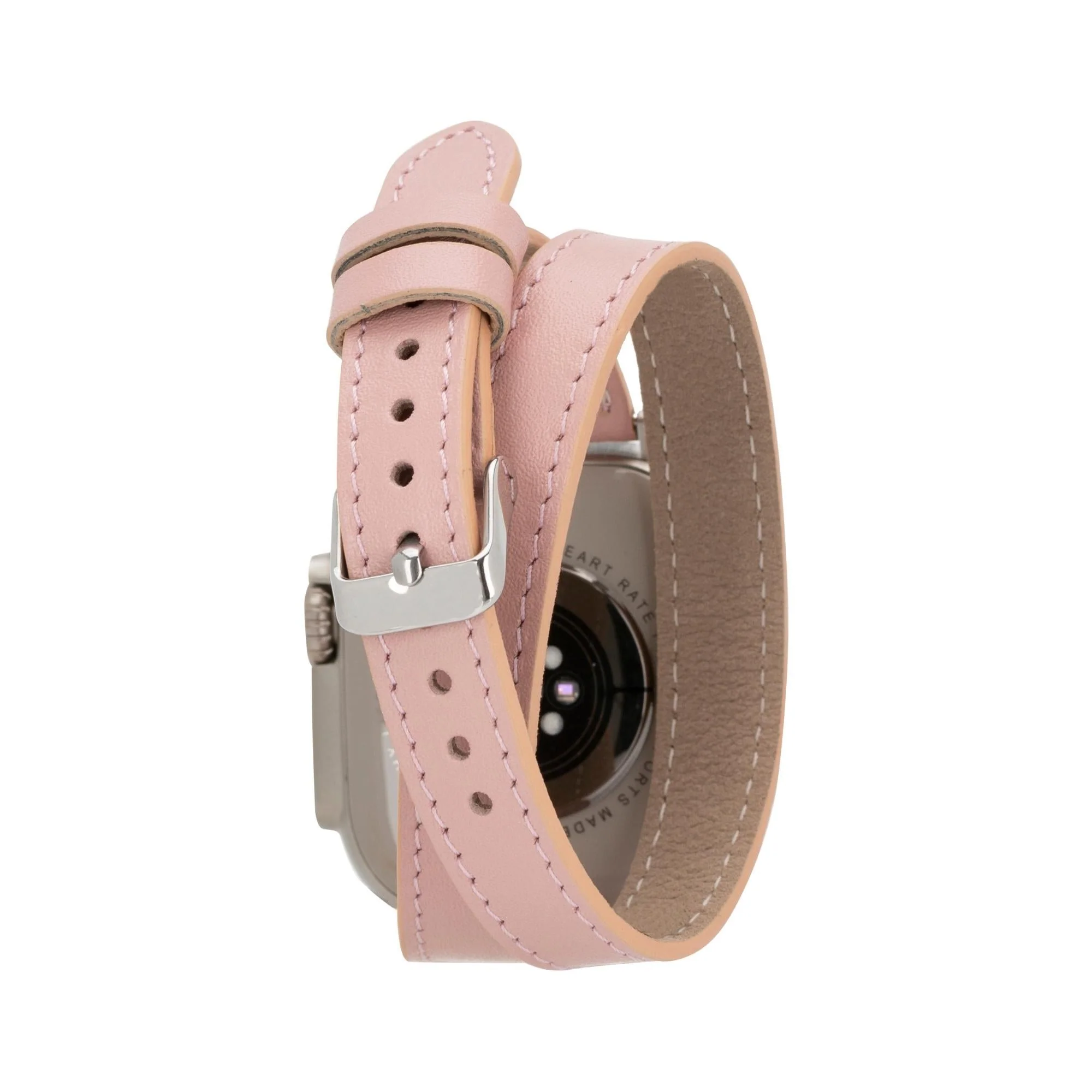 Vail Double Tour Leather Bands for Apple Watch 9, Ultra 2 and SE - Image 6