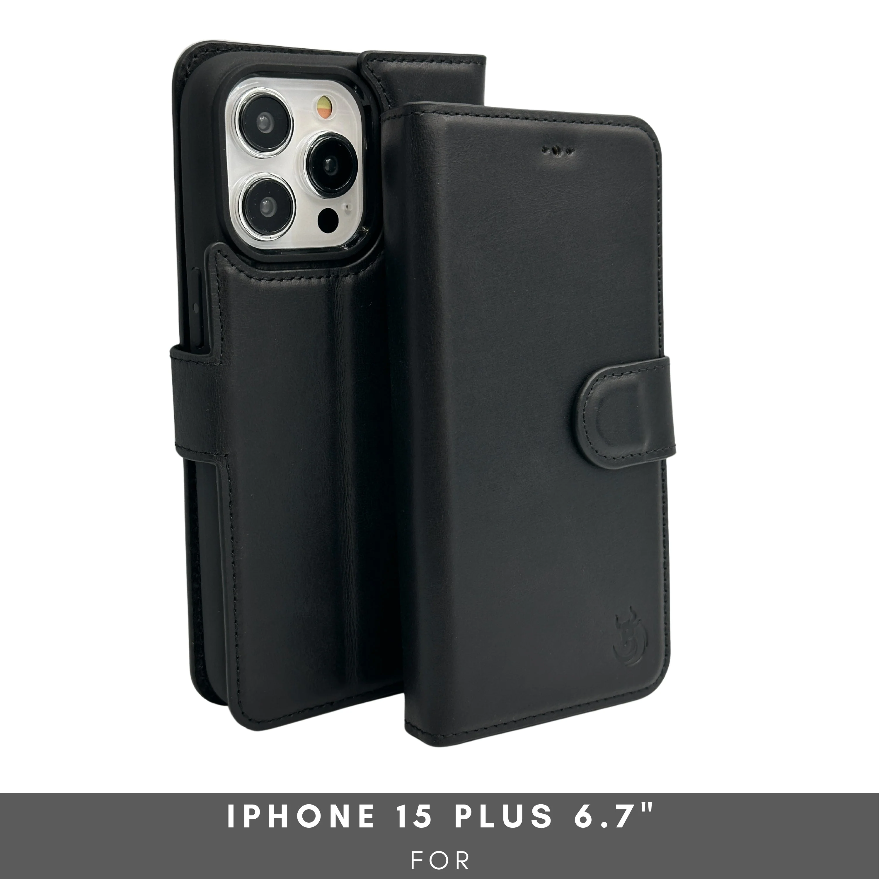 Vegas Premium Leather iPhone 15 Plus Wallet Case with MagSafe | Detachable RFID Blocking Luxury Wallet - Image 11