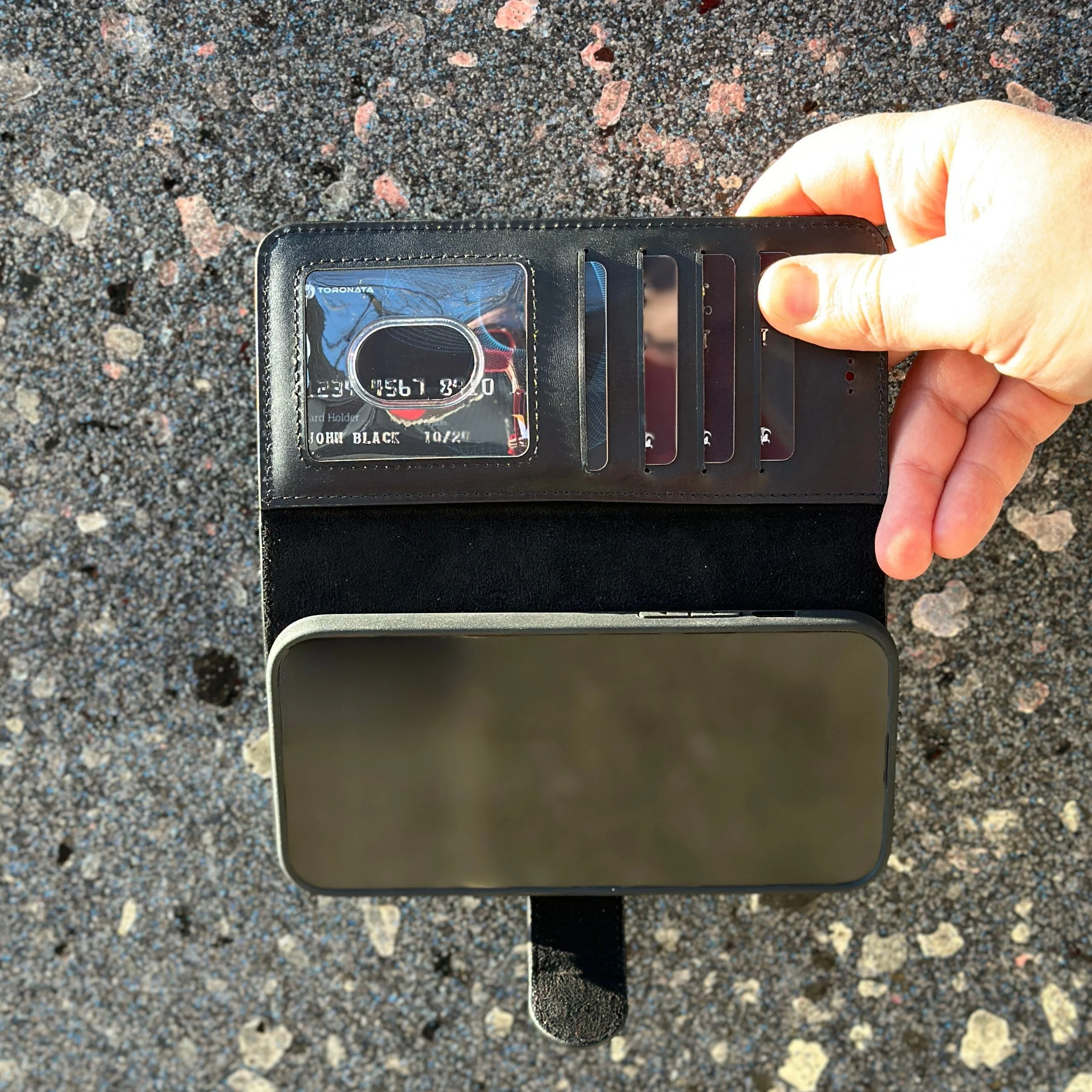 Vegas Premium Leather iPhone 15 Plus Wallet Case with MagSafe | Detachable RFID Blocking Luxury Wallet - Image 16