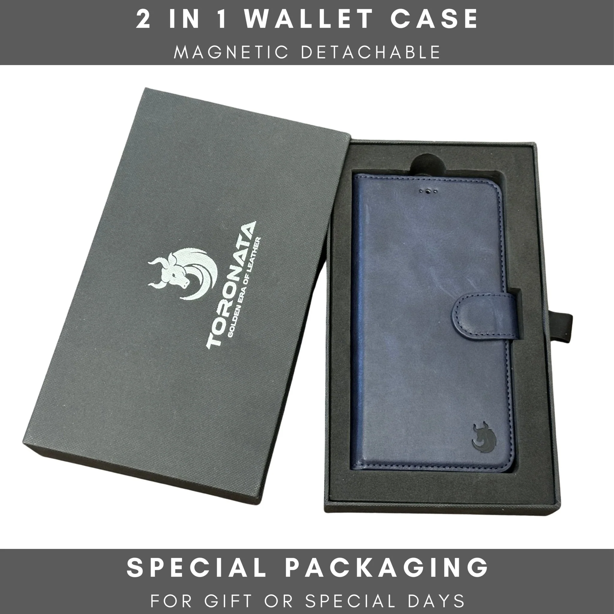 Vegas Premium Leather iPhone 15 Pro Wallet Case with MagSafe | Detachable RFID Blocking Luxury Wallet - Image 24