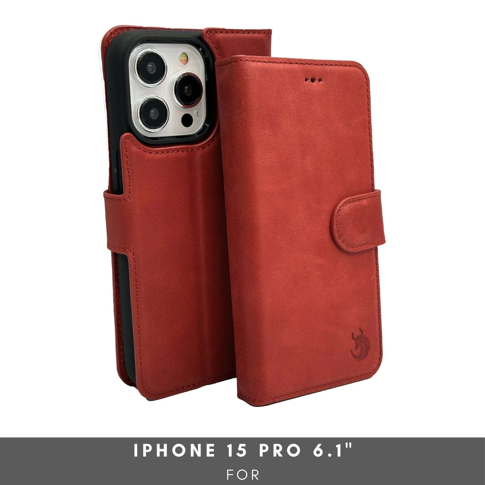 Vegas Premium Leather iPhone 15 Pro Wallet Case with MagSafe | Detachable RFID Blocking Luxury Wallet - Image 38