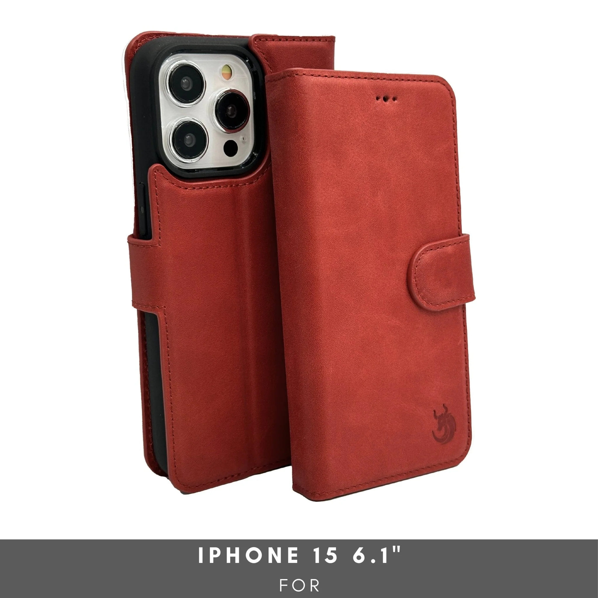 Vegas Premium Leather iPhone 15 Wallet Case with MagSafe | Detachable RFID Blocking Luxury Wallet - Image 38