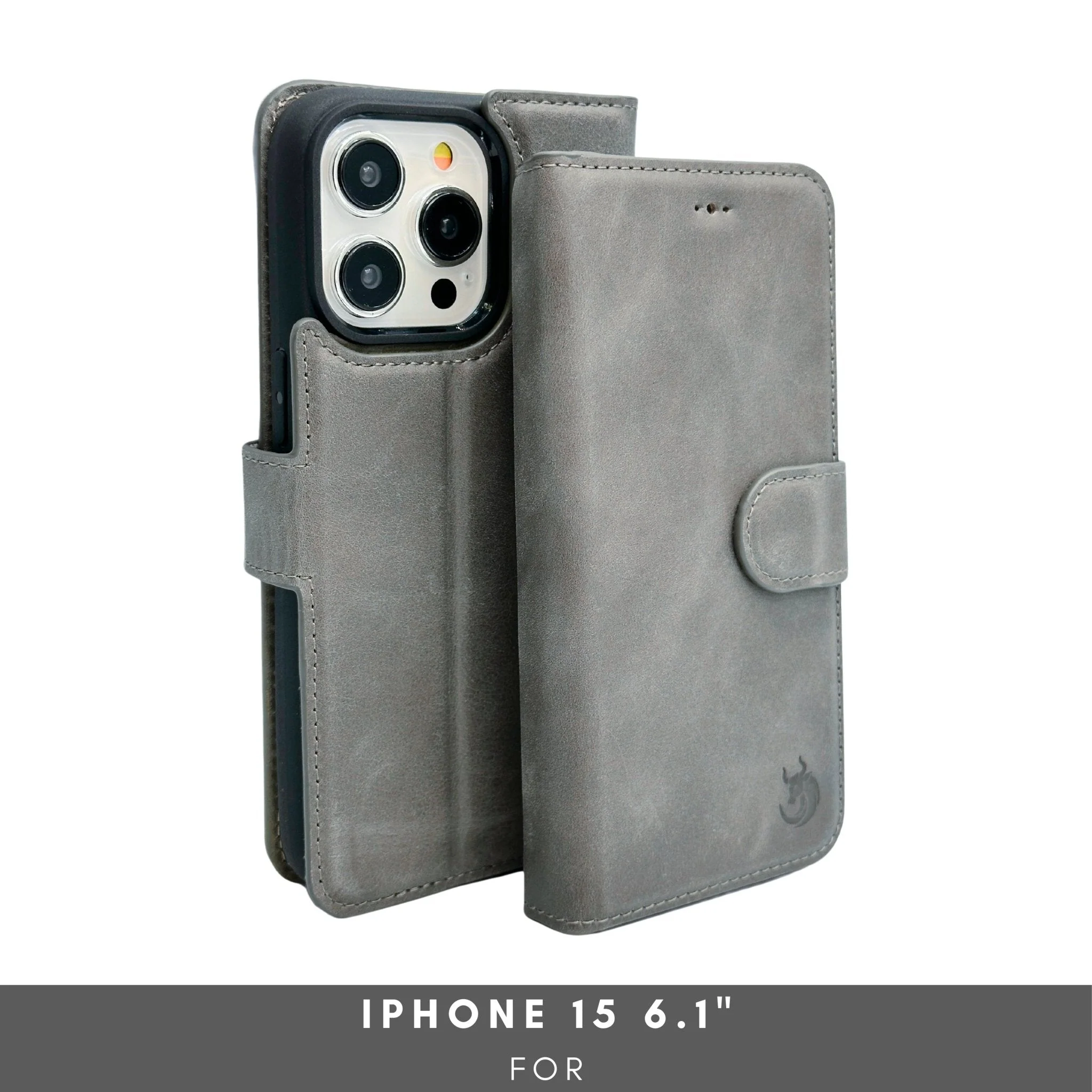 Vegas Premium Leather iPhone 15 Wallet Case with MagSafe | Detachable RFID Blocking Luxury Wallet - Image 57