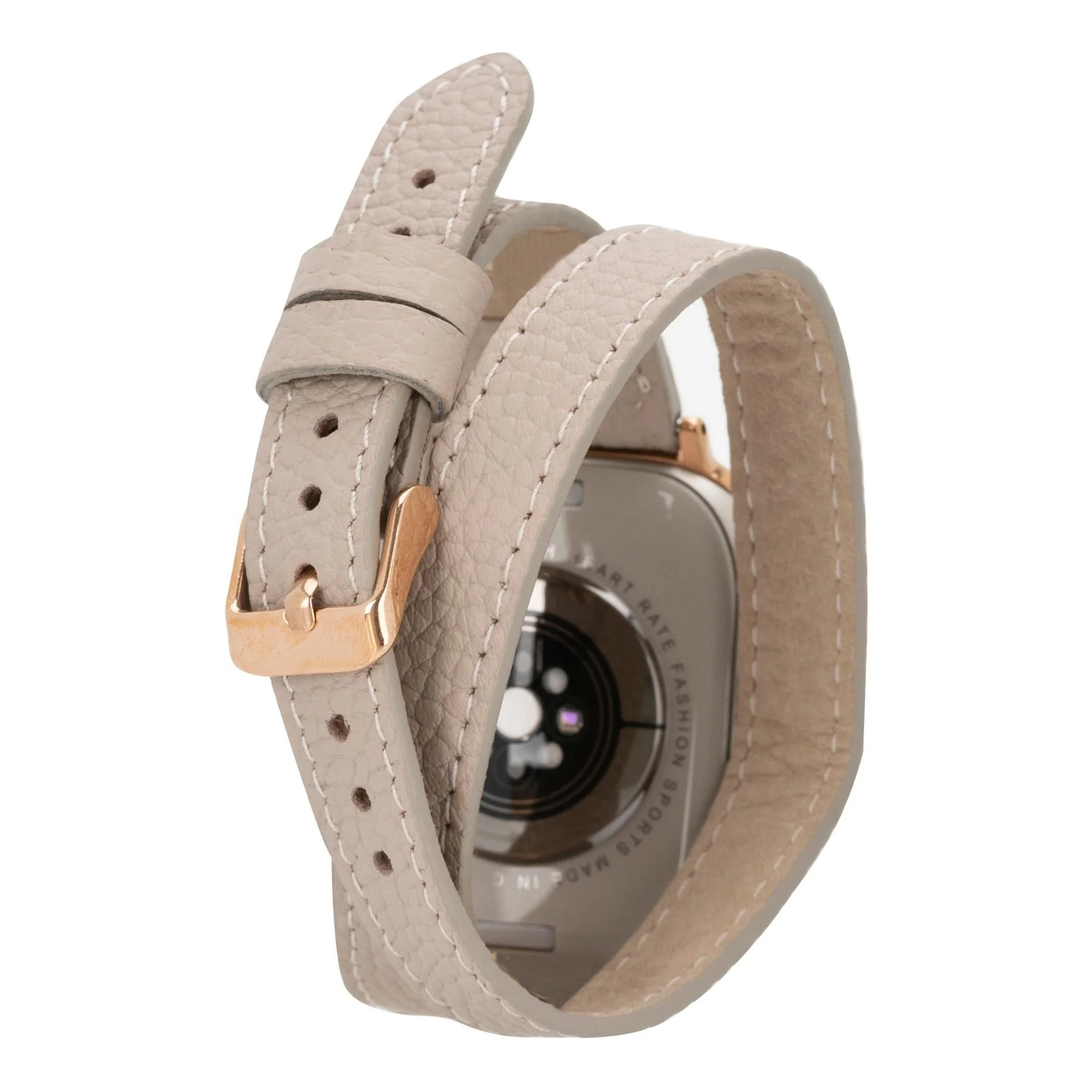 Vernon Double Tour Leather Bands for Apple Watch 9, Ultra 2 and SE - Image 30