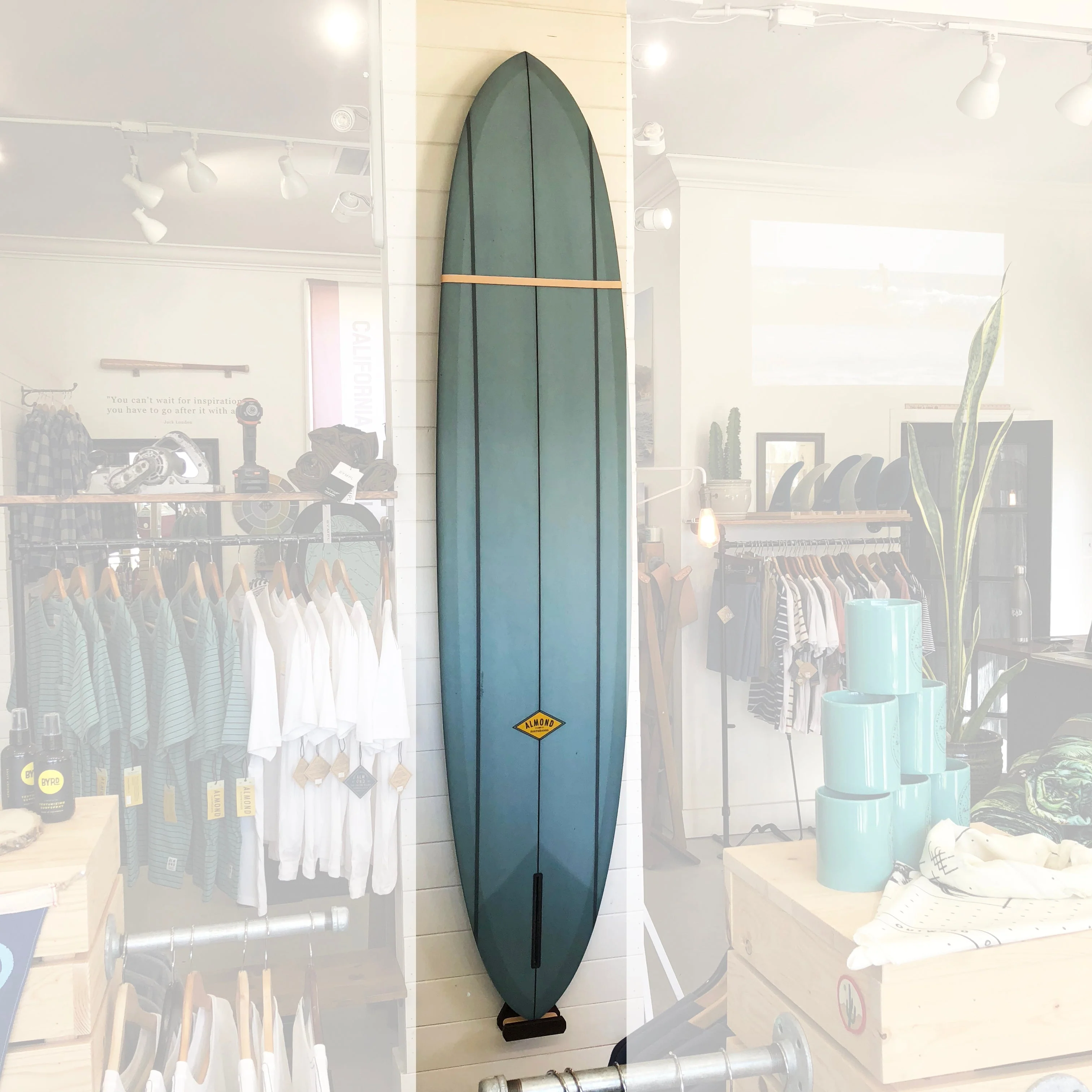 Vertical Mount Surfboard Wall Rack - Image 8