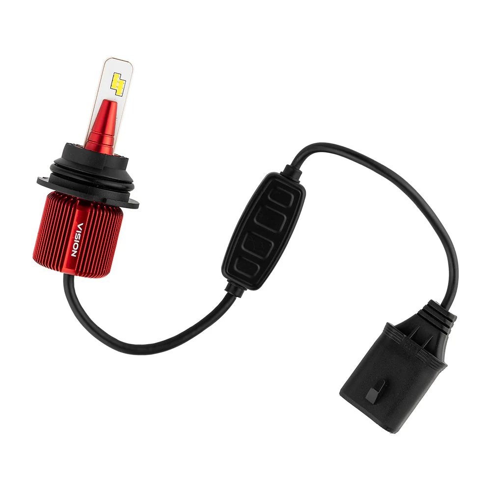 VISION 9007 High/Low CSP LED Conversion Kit 6500K White 8000/5000 Lumens 50/30 Watts - Image 4